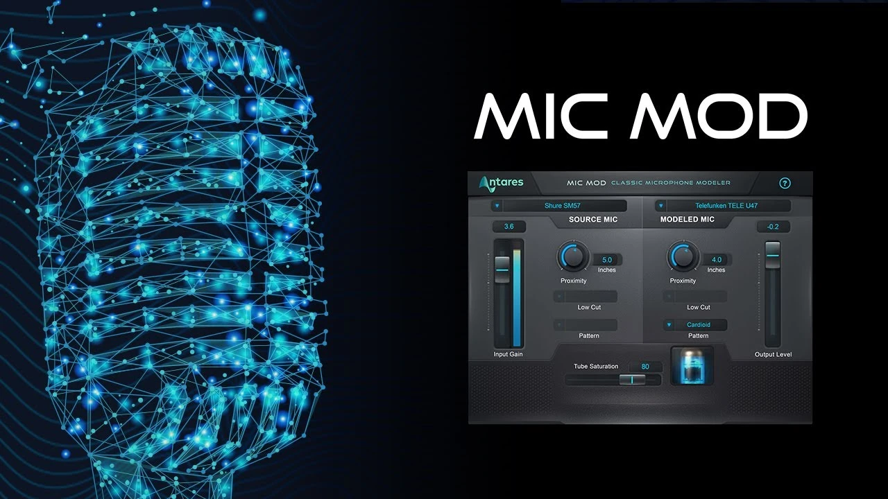 Antares Mic Mod 4.4.0 麦克风建模插件破解版下载 | MacPJ - 最新Mac软件与游戏破解版资源下载