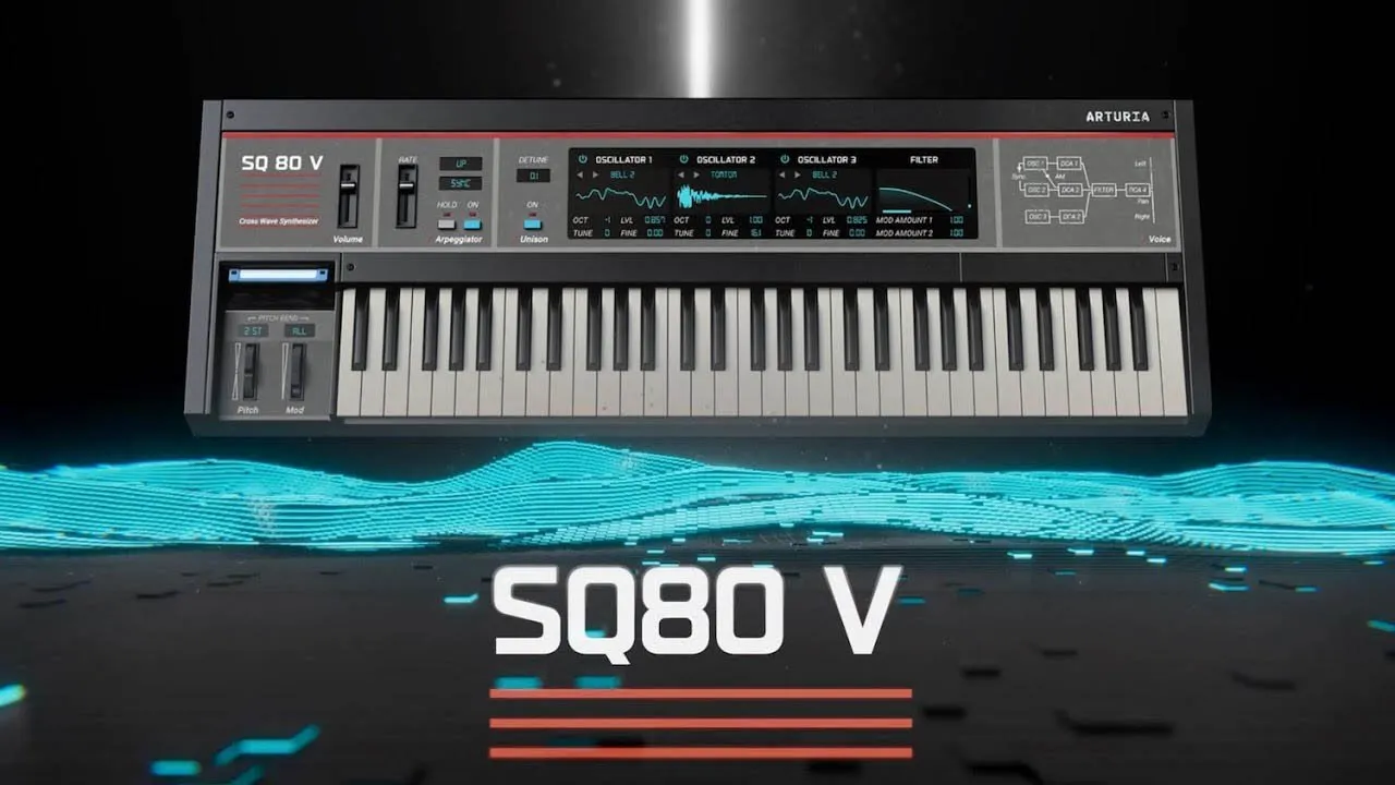 Arturia SQ80 V 1.6.3 Mac音频波形合成器破解版下载 | MacPJ - 最新Mac软件与游戏破解版资源下载