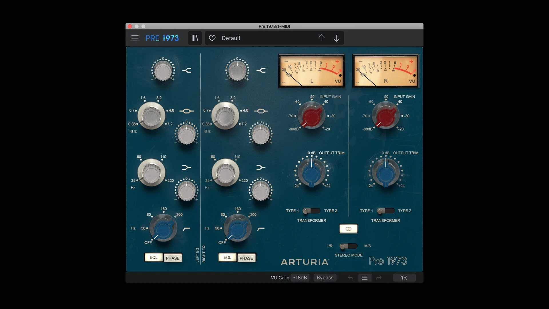 Arturia Pre 1973 1.9.0 老式前置放大器模拟插件破解版下载 | MacPJ - 最新Mac软件与游戏破解版资源下载