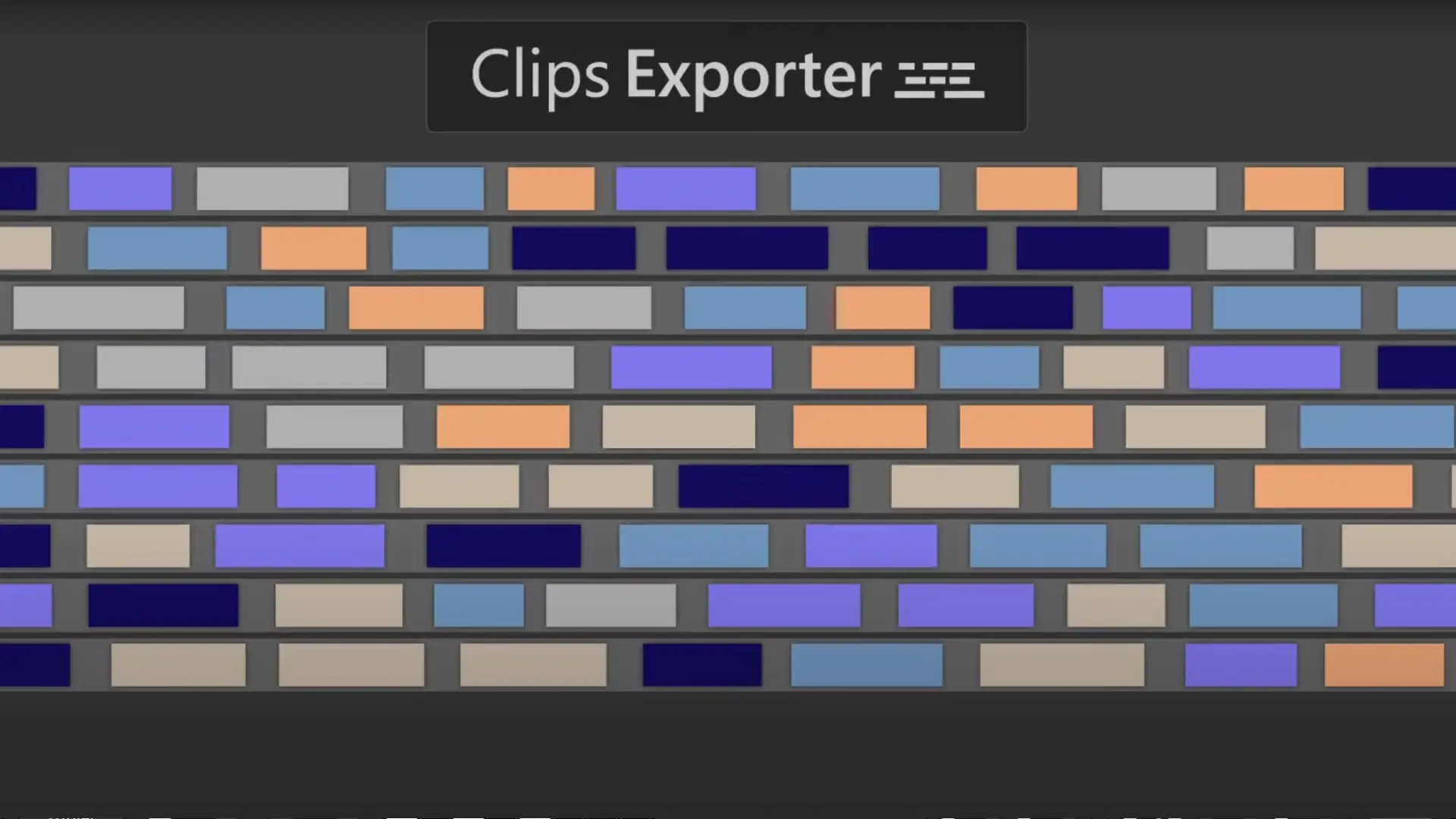 Clips Exporter 1.6.0 PR脚本-将时间线多个素材批量导出单个视频破解版下载 | MacPJ - 最新Mac软件与游戏破解版资源下载