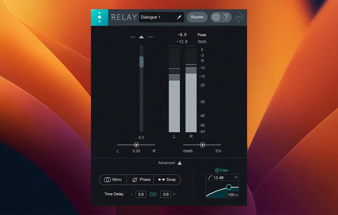 iZotope Relay 1.3.0 可视化音频增强自动平衡效果器插件破解版下载 | MacPJ - 最新Mac软件与游戏破解版资源下载