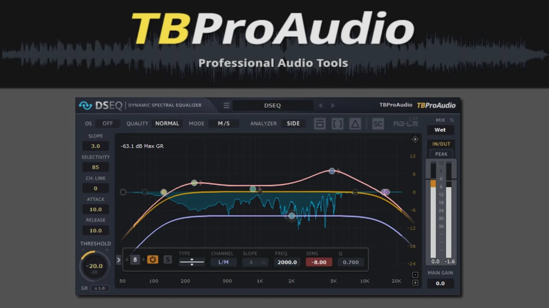 TBProAudio DSEQ3 3.9.7 动态处理插件TBProAudio DSEQ3破解版下载 | MacPJ - 最新Mac软件与游戏破解版资源下载