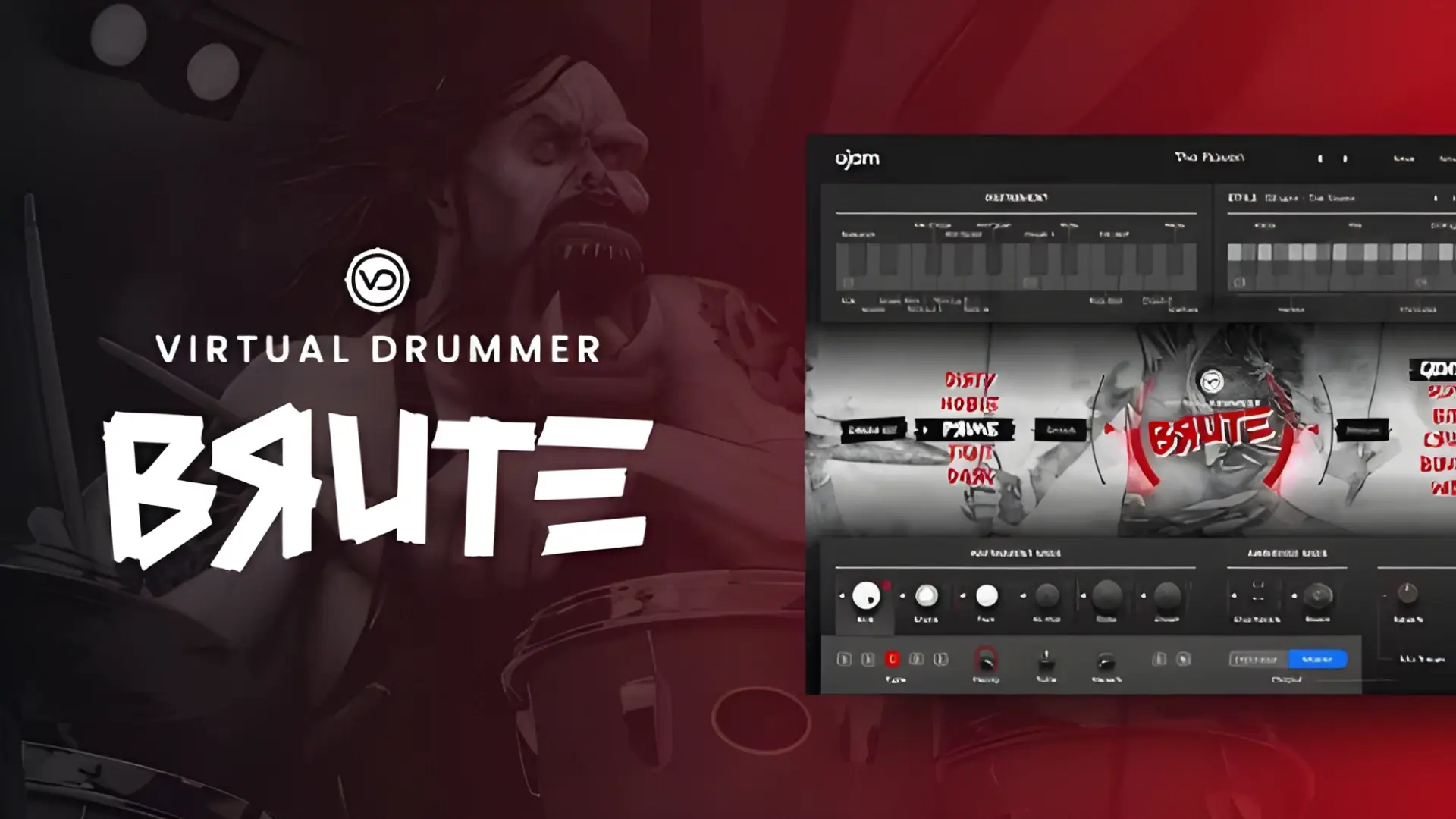 uJAM Virtual Drummer BRUTE 2.1.1 专业虚拟鼓手插件破解版下载 | MacPJ - 最新Mac软件与游戏破解版资源下载