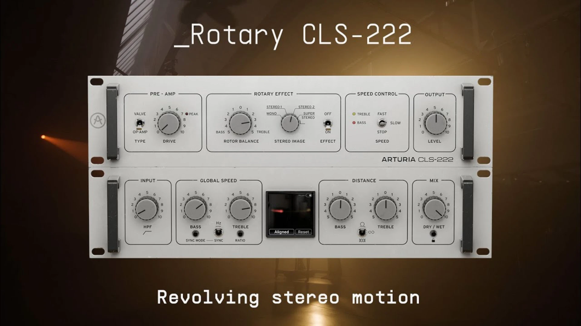 Arturia Rotary CLS-222 v1.2.0 旋转扬声器模拟插件破解版下载 | MacPJ - 最新Mac软件与游戏破解版资源下载