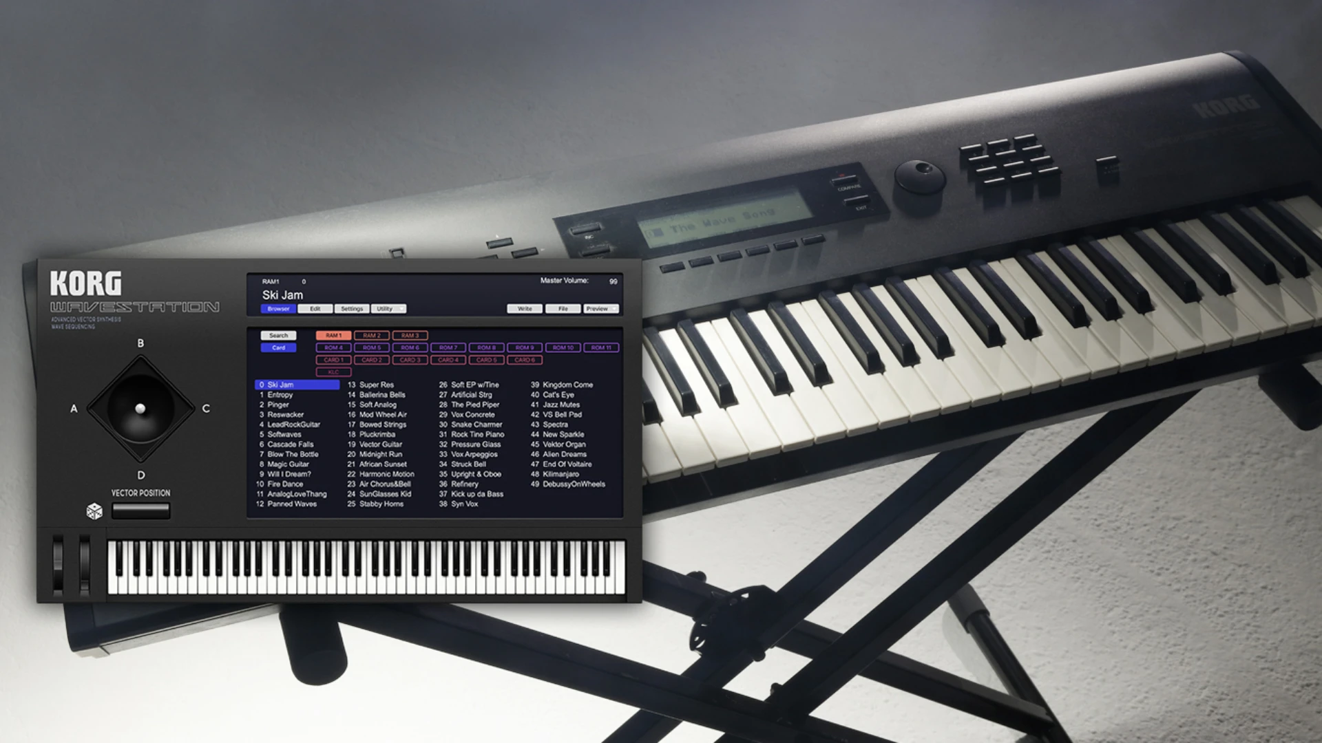 KORG WAVESTATION 2.4.2 经典合成器插件 - MacPJ - 最新Mac软件与游戏破解版资源下载破解版下载 | MacPJ - 最新Mac软件与游戏破解版资源下载