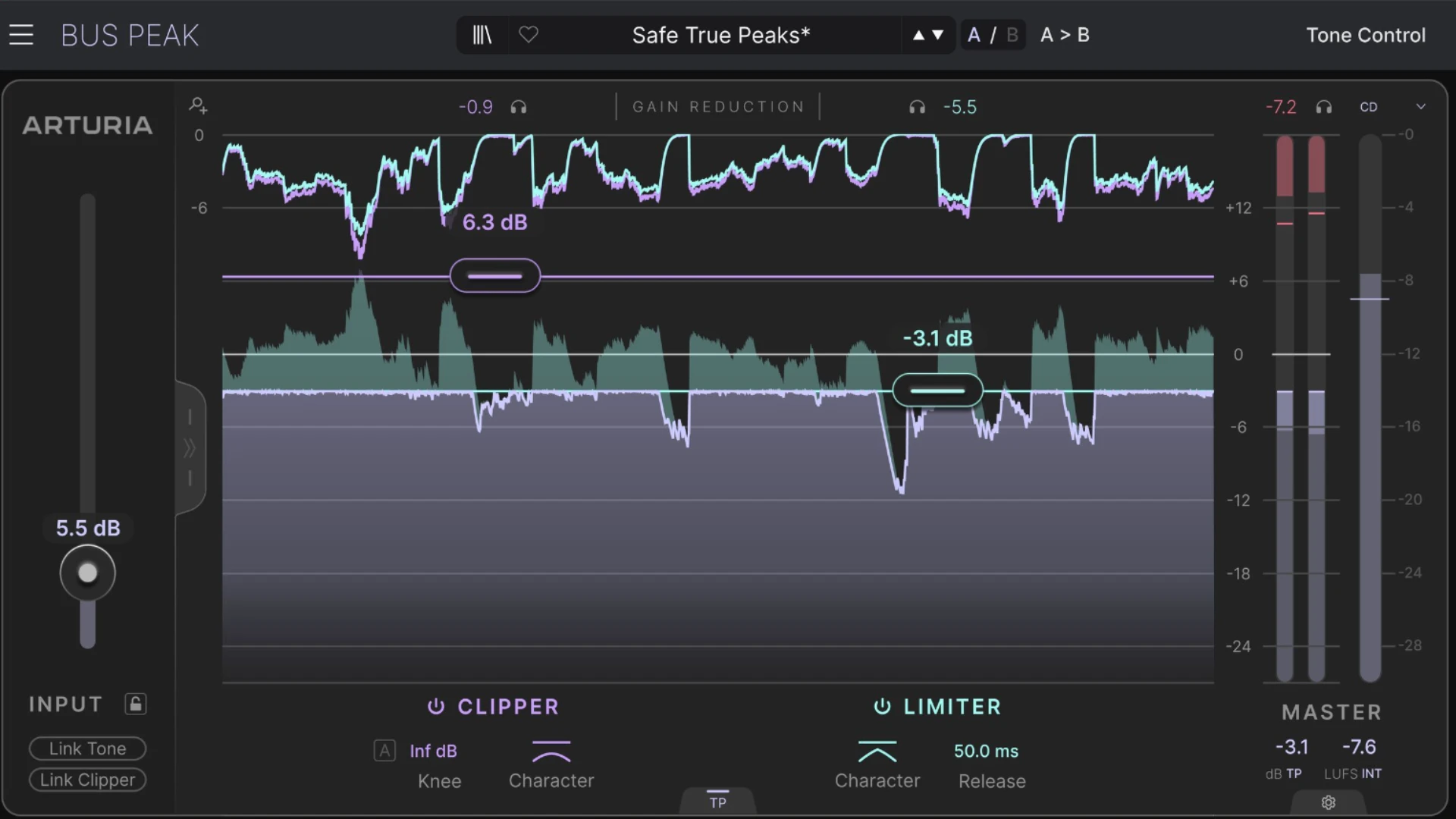 Arturia Bus PEAK 1.0.0 音频限制器插件破解版下载 | MacPJ - 最新Mac软件与游戏破解版资源下载