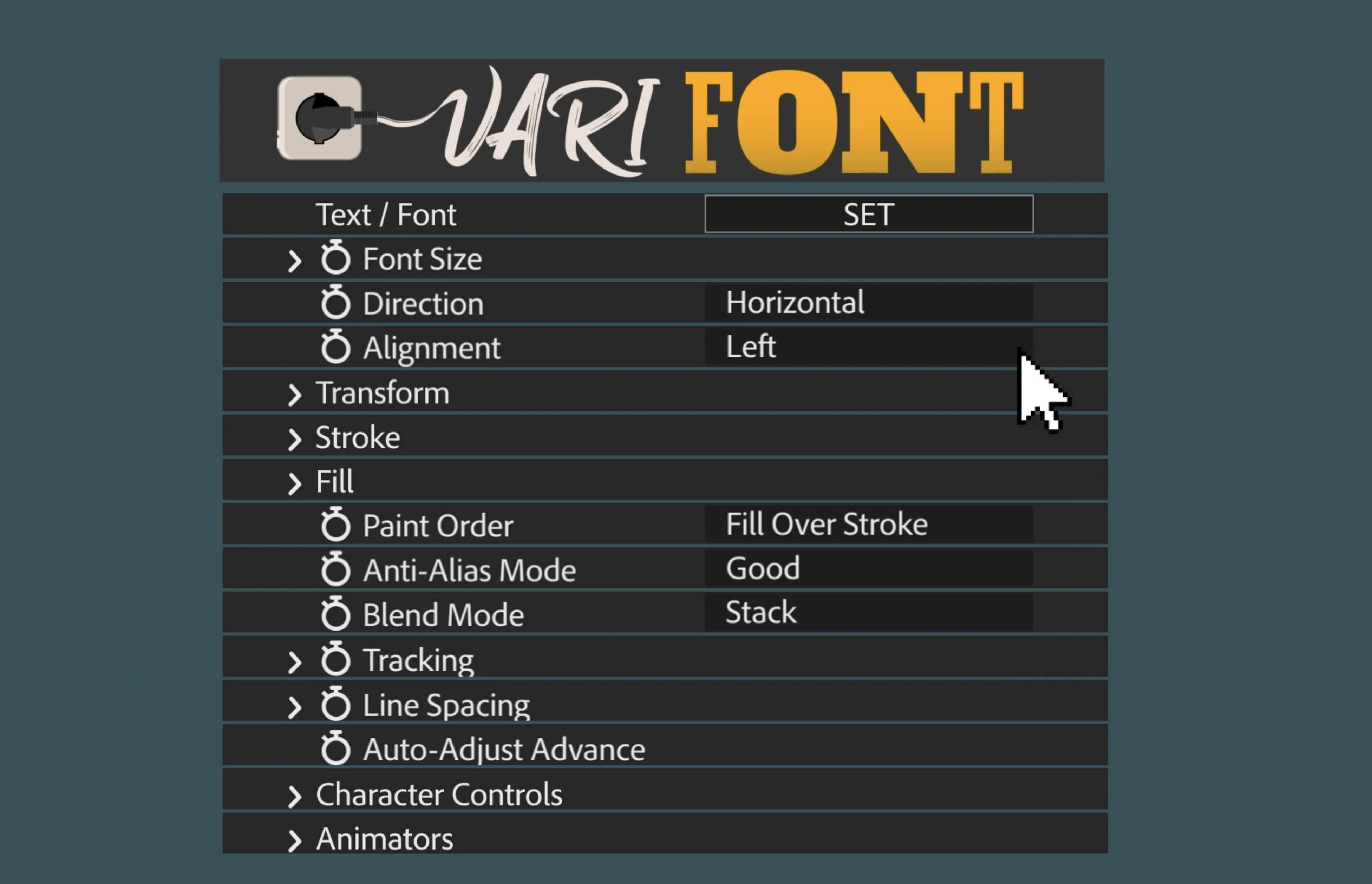 VariFont 2.0.1 字体控制变换工具破解版下载 | MacPJ - 最新Mac软件与游戏破解版资源下载