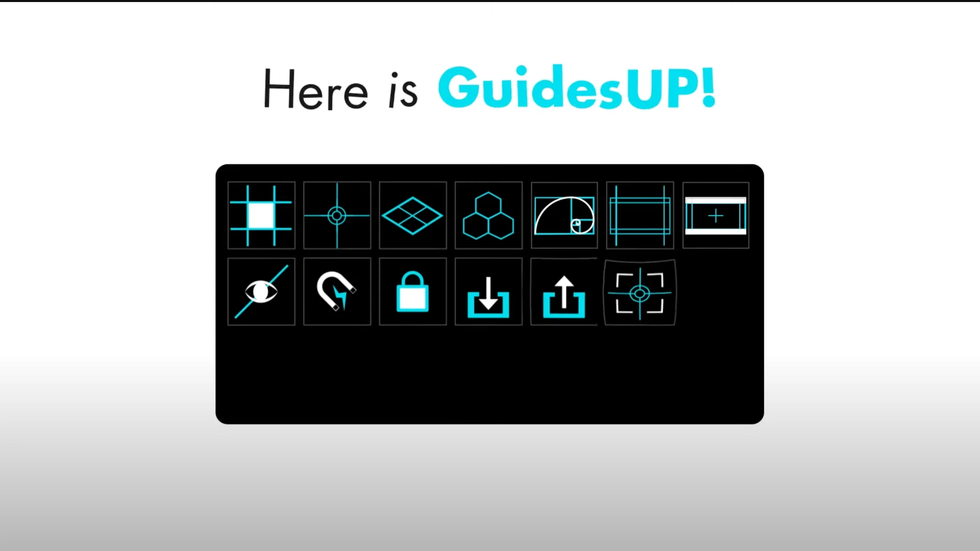GuidesUp! 2.5 AE脚本：网格参考线黄金分割线生成工具破解版下载 | MacPJ - 最新Mac软件与游戏破解版资源下载