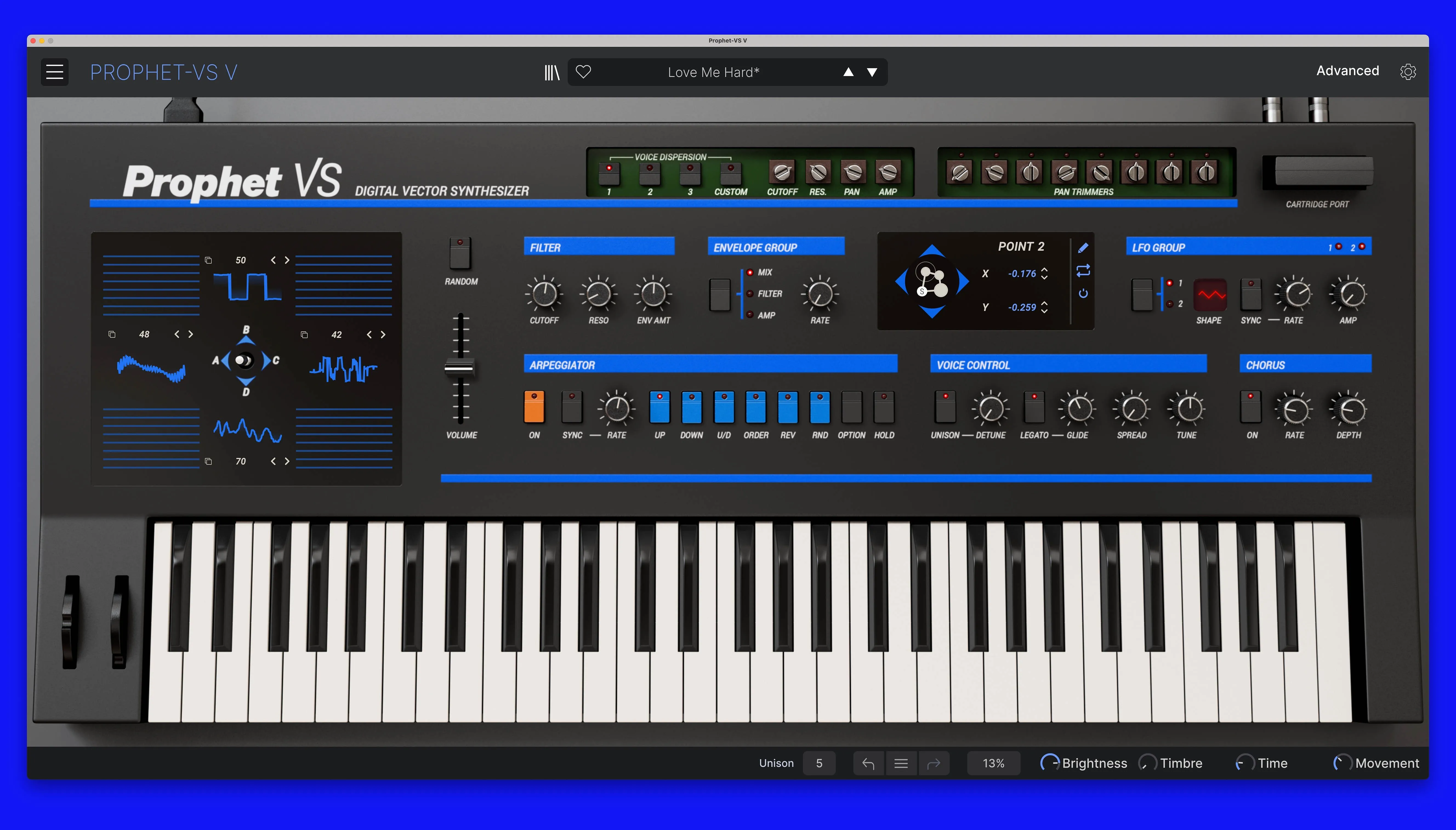 Arturia Prophet-VS V 1.3.3 音乐插件-模拟合成器破解版下载 | MacPJ - 最新Mac软件与游戏破解版资源下载
