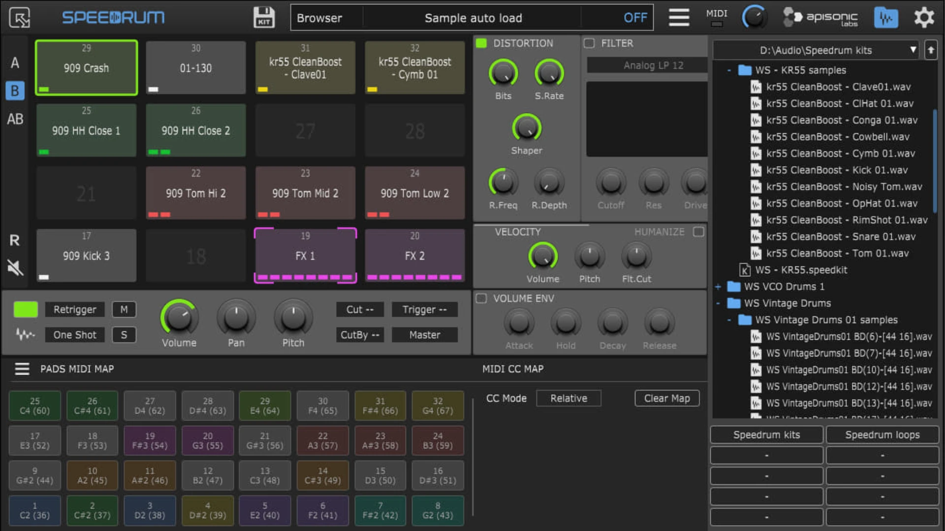 Apisonic Labs Speedrum 1.5.3 音乐插件破解版下载 | MacPJ - 最新Mac软件与游戏破解版资源下载