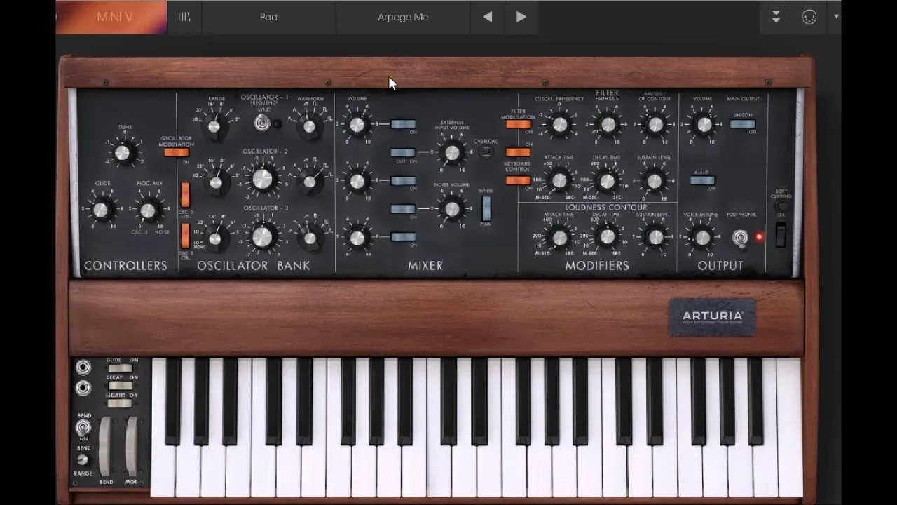 Arturia Mini V 4.0.3 复古合成器插件破解版下载 | MacPJ - 最新Mac软件与游戏破解版资源下载