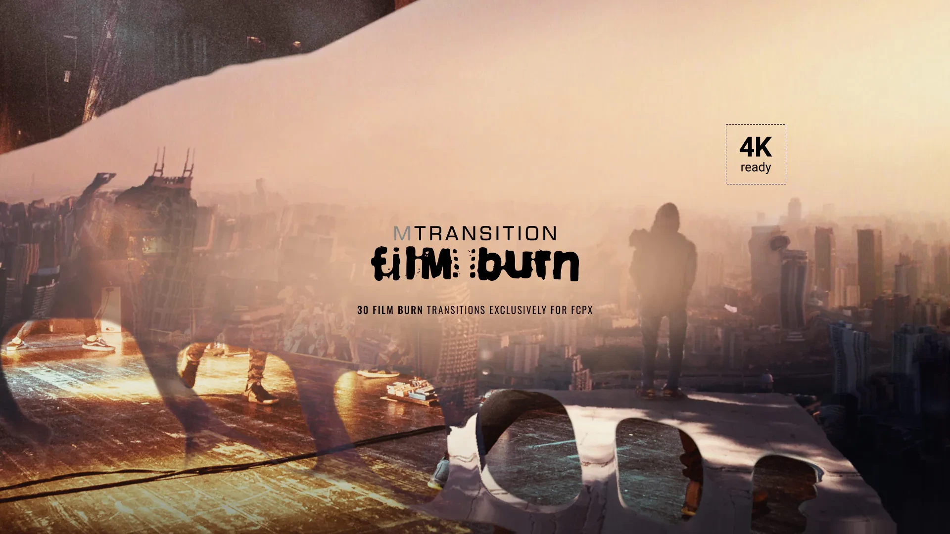 motionVFX mTransition Film Burn FCPX插件-30个专为FCPX设计胶片刻录视频破解版下载 | MacPJ - 最新Mac软件与游戏破解版资源下载