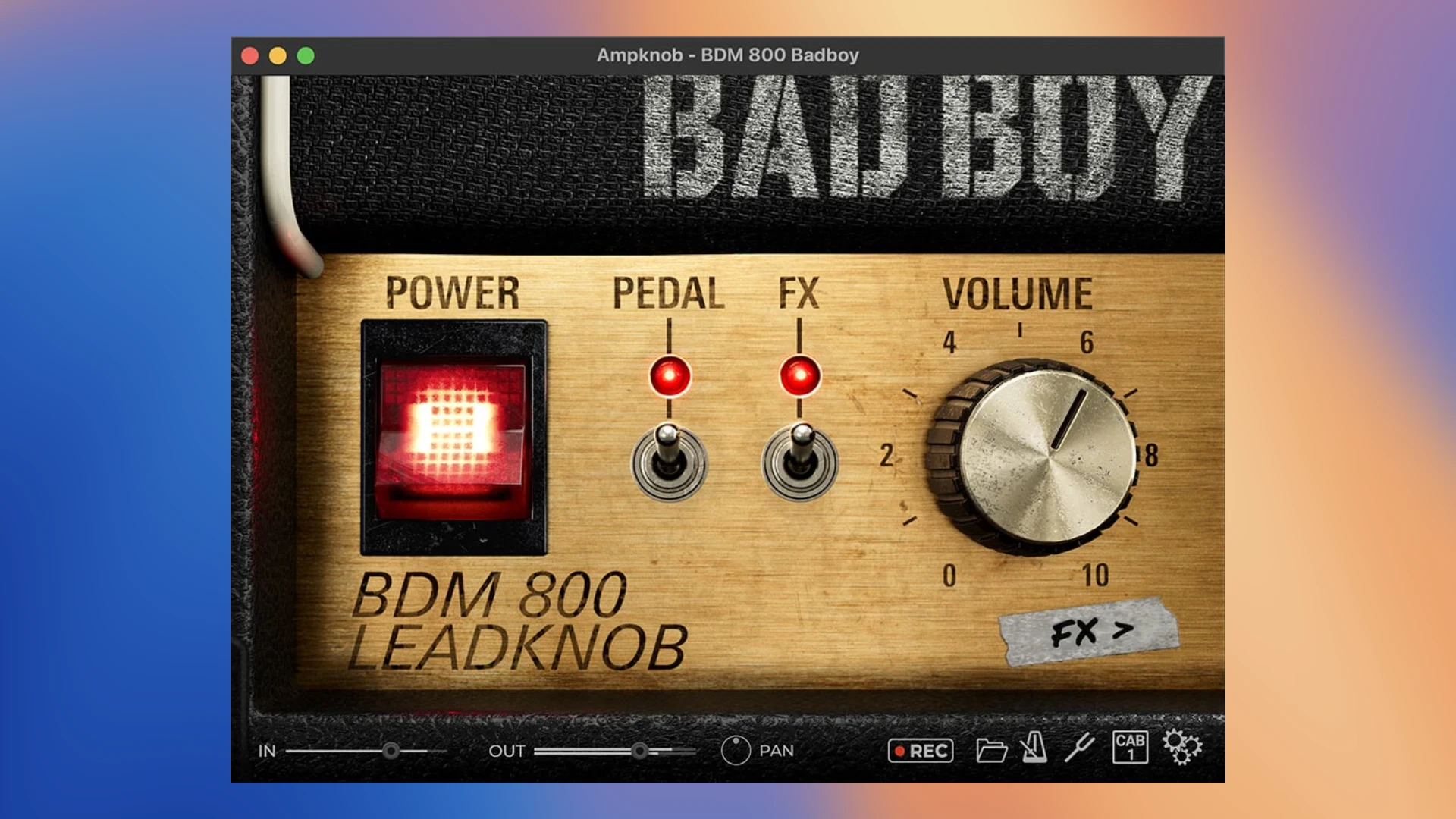 Bogren Digital Ampknob BDM 800 Badboy 1.0.204 顶级吉他放大器插件破解版下载 | MacPJ - 最新Mac软件与游戏破解版资源下载