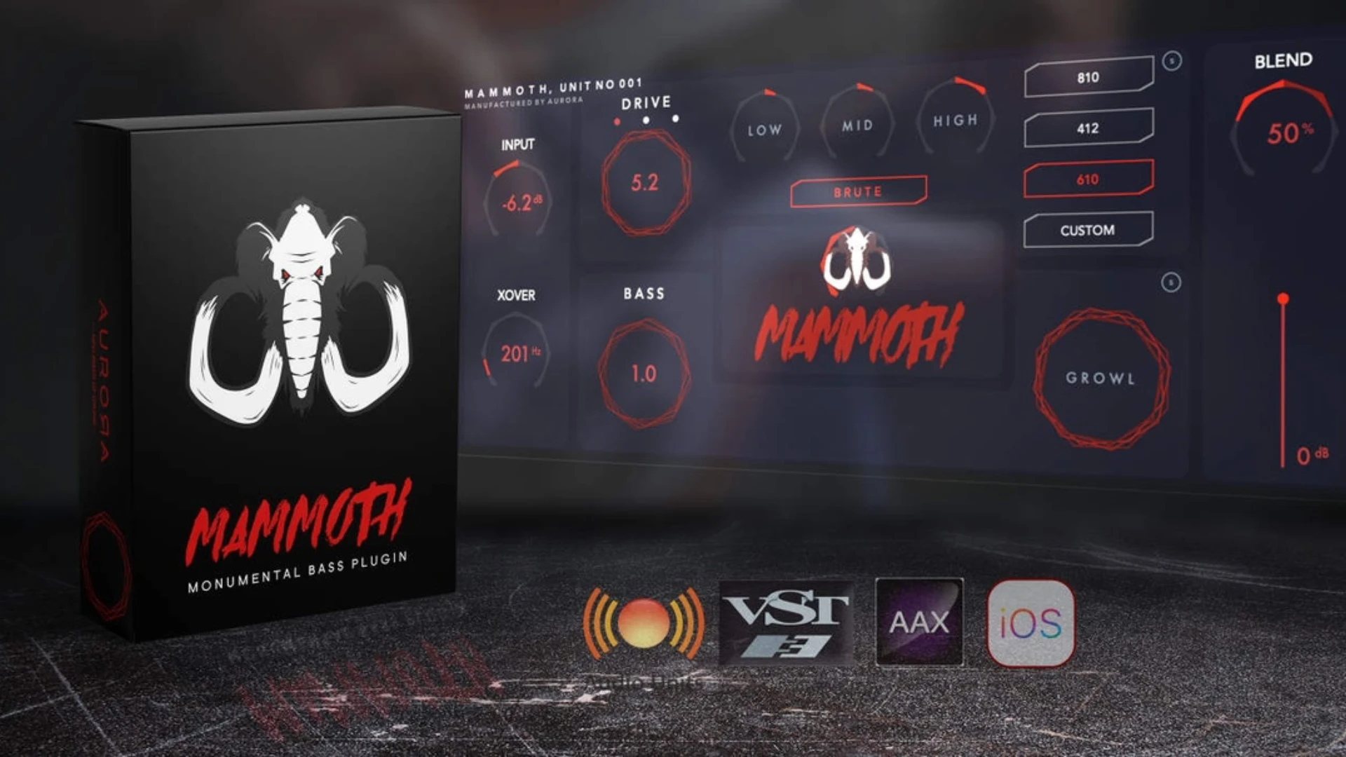 Aurora DSP Mammoth 1.6.1 音乐插件破解版下载 | MacPJ - 最新Mac软件与游戏破解版资源下载