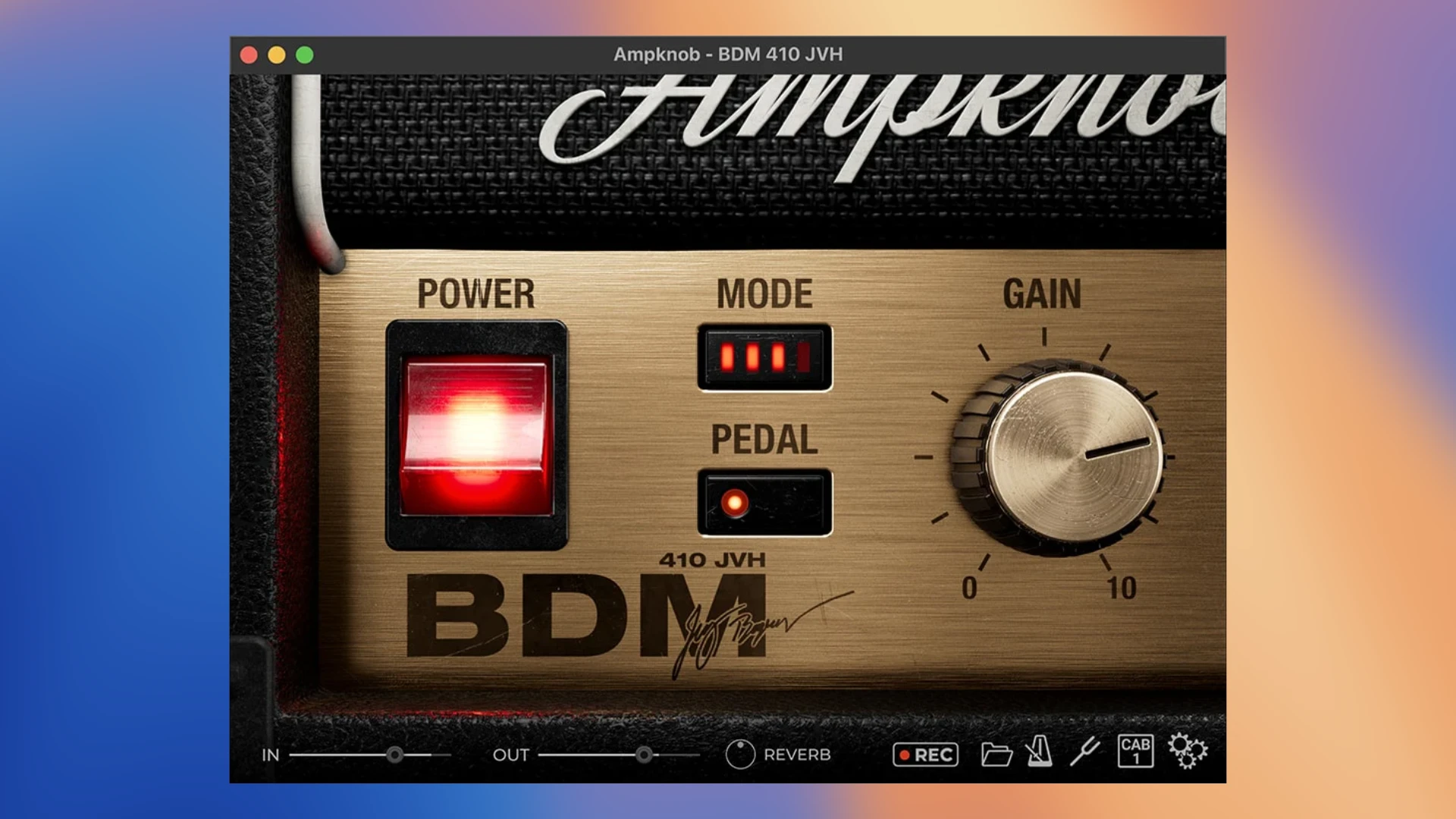 Bogren Digital Ampknob BDM 410 JVH 1.0.119 吉他放大器插件破解版下载 | MacPJ - 最新Mac软件与游戏破解版资源下载