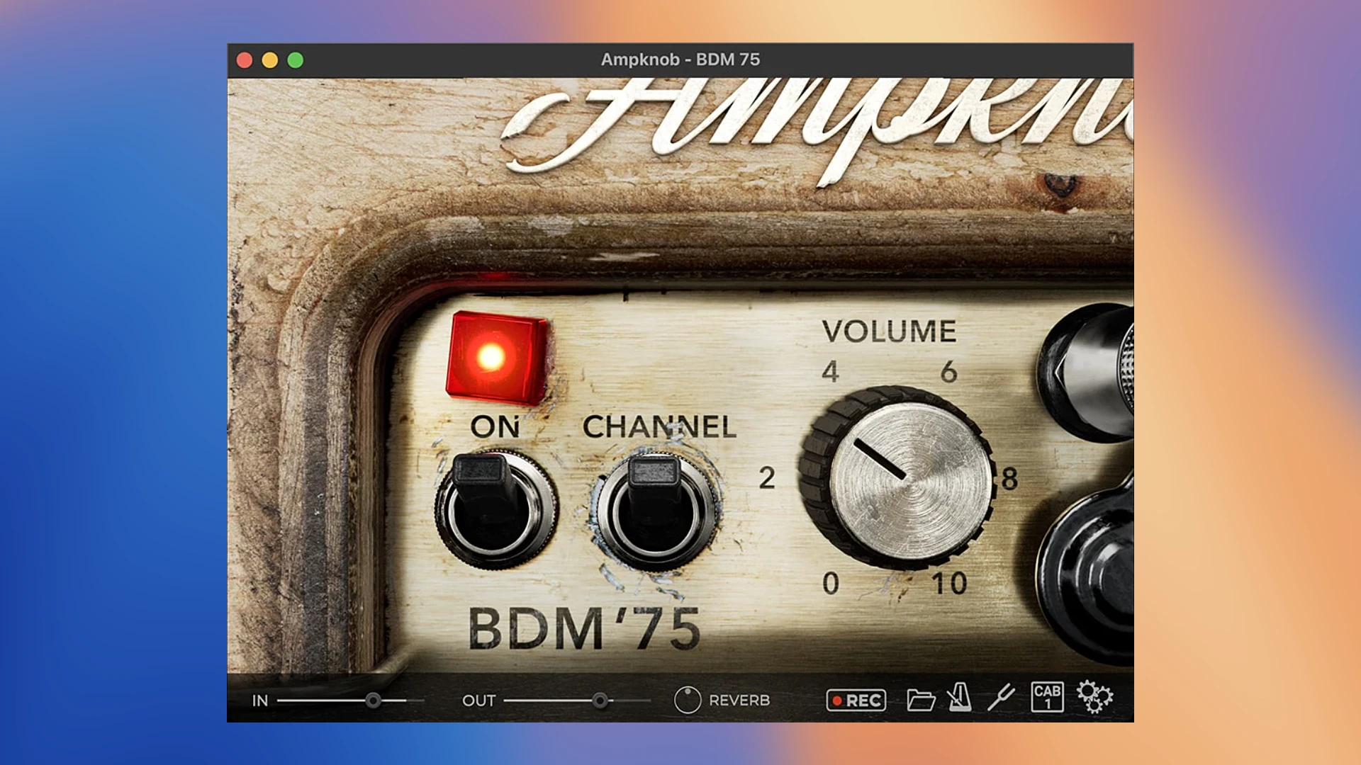 Bogren Digital Ampknob BDM 75 v1.0.148 顶级吉他放大器插件破解版下载 | MacPJ - 最新Mac软件与游戏破解版资源下载