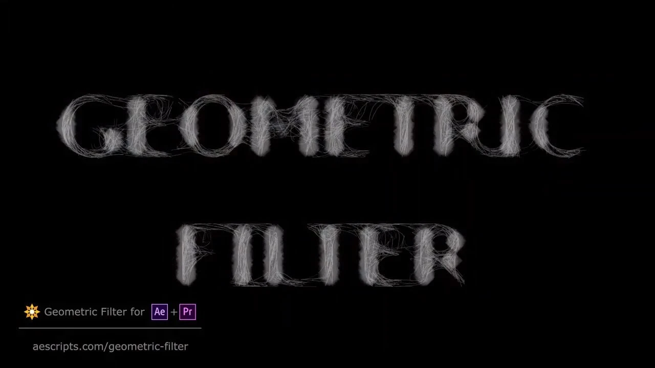Geometric Filter 1.1.0 AE/PR插件-抽象几何视觉化效果破解版下载 | MacPJ - 最新Mac软件与游戏破解版资源下载
