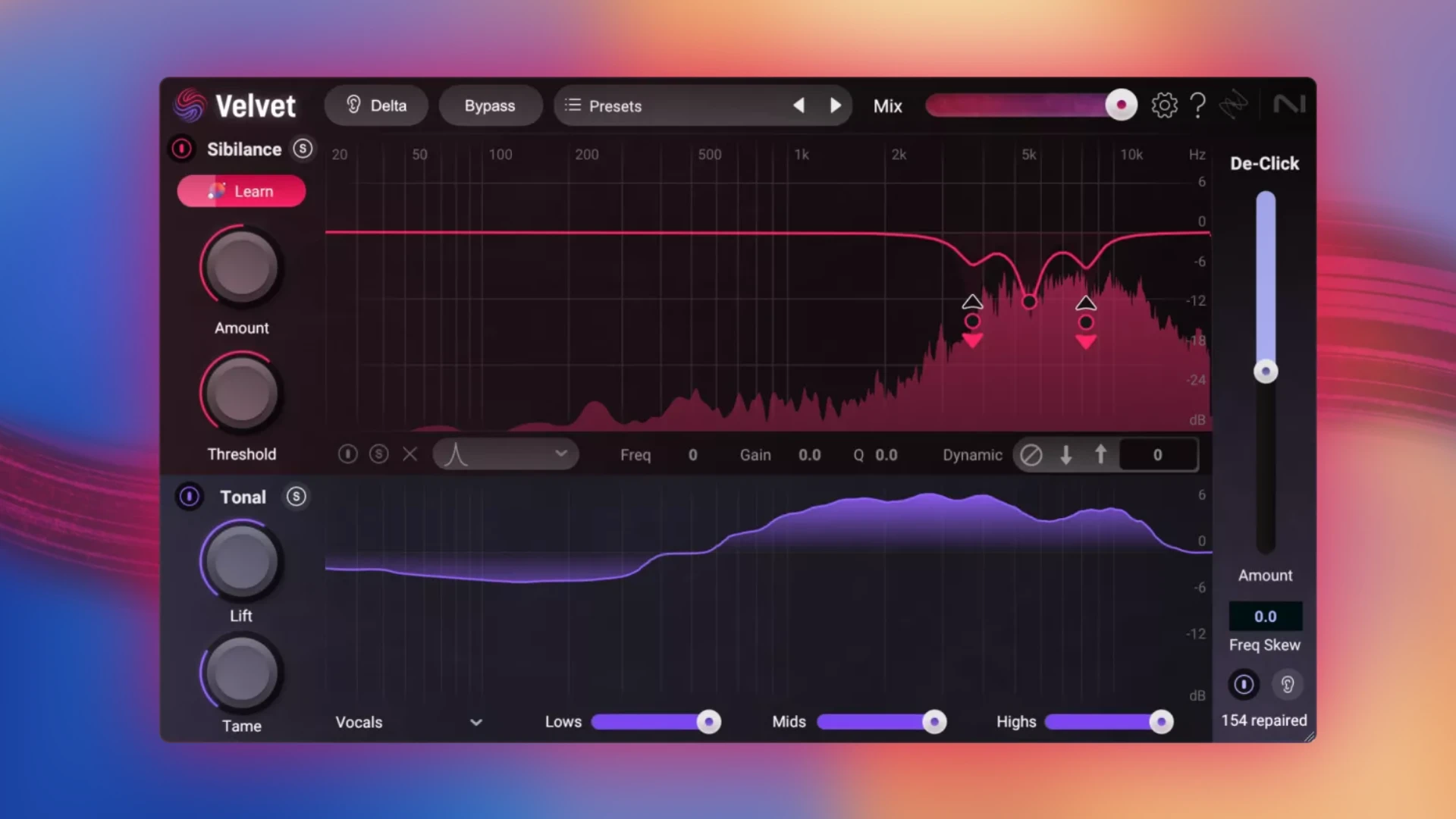 iZotope Velvet 1.0.0 智能去齿音与音频清理插件破解版下载 | MacPJ - 最新Mac软件与游戏破解版资源下载