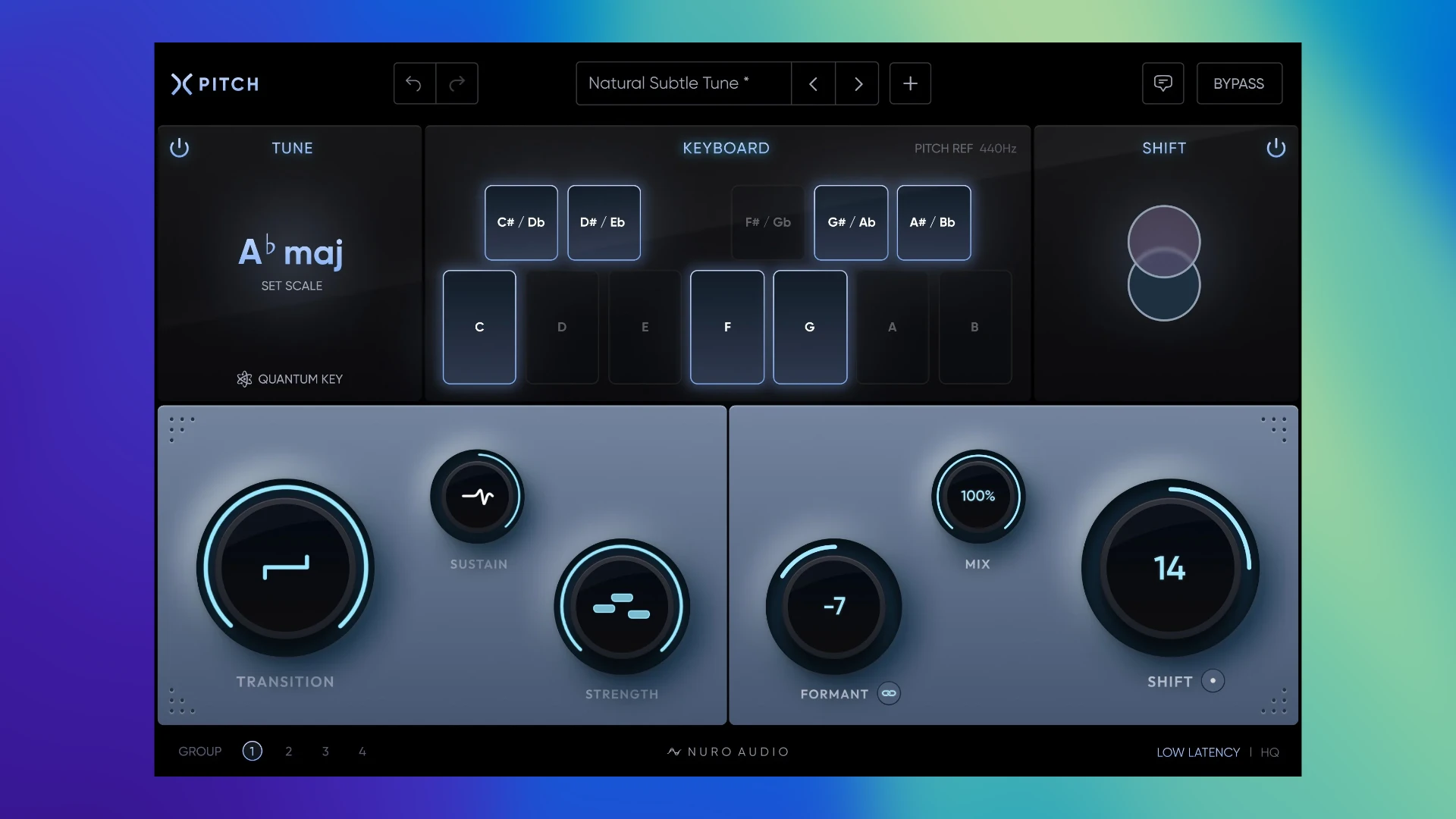 Nuro Audio Xpitch 1.0.4 可乐原创音乐人声自动修音插件破解版下载 | MacPJ - 最新Mac软件与游戏破解版资源下载