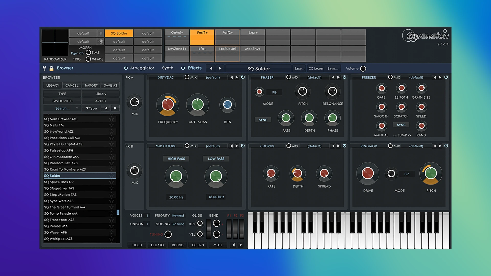 FXpansion Strobe2 2.6.1.7 模拟合成器插件破解版下载 | MacPJ - 最新Mac软件与游戏破解版资源下载