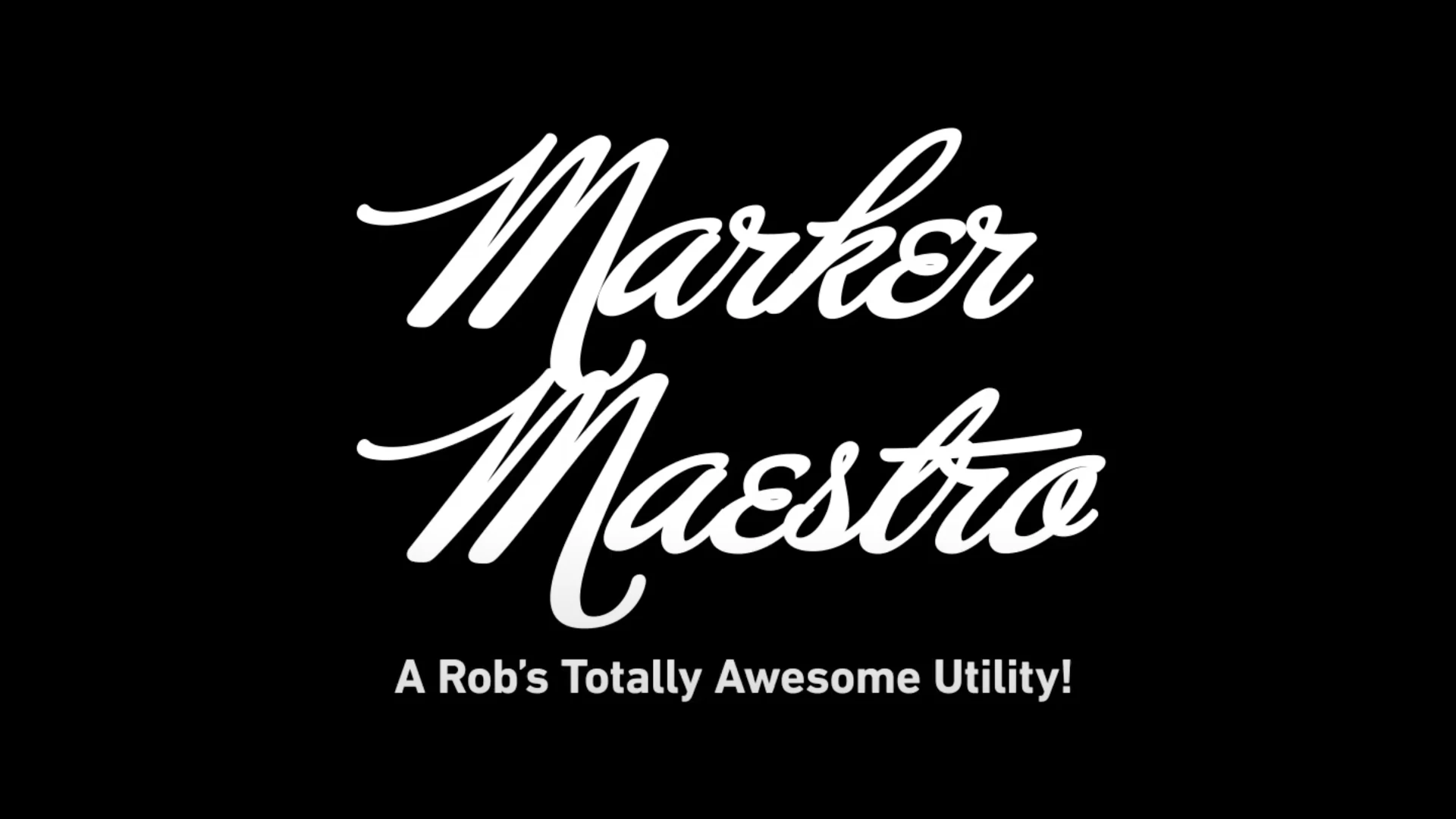 MarkerMaestro 1.3.1 AE标记功能面板插件破解版下载 | MacPJ - 最新Mac软件与游戏破解版资源下载