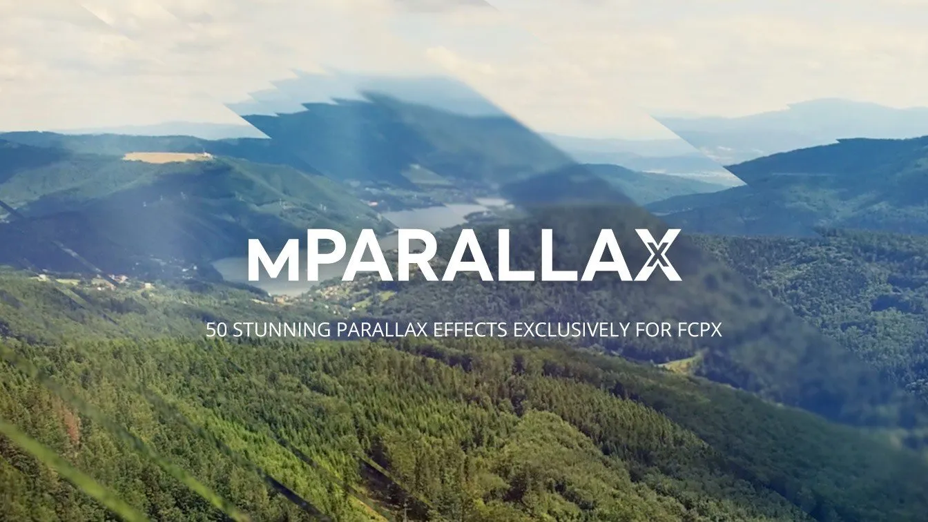 motionVFX mParallax FCPX插件- FCPX插件-50+创意玻璃光学折射棱镜特效视频过渡插件破解版下载 | MacPJ - 最新Mac软件与游戏破解版资源下载