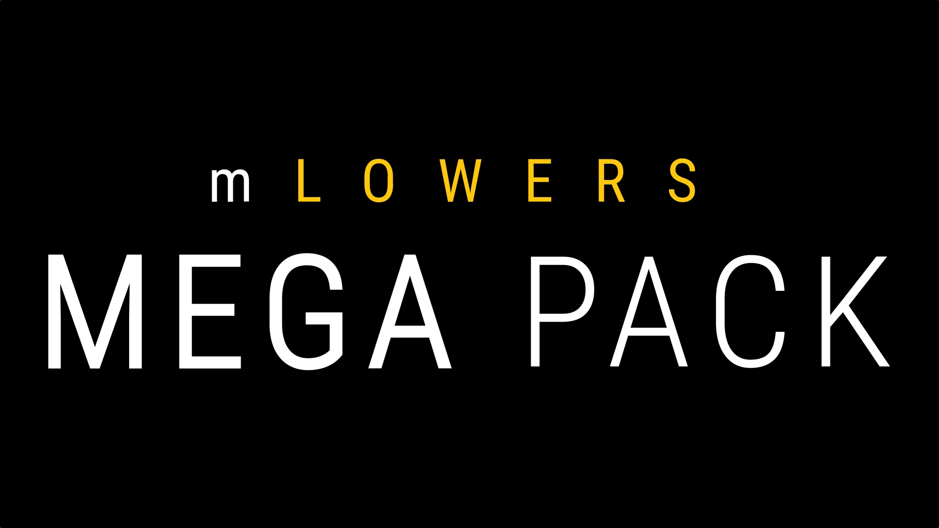 motionVFX mLowers Mega Pack FCPX插件-131个现代设计破解版下载 | MacPJ - 最新Mac软件与游戏破解版资源下载