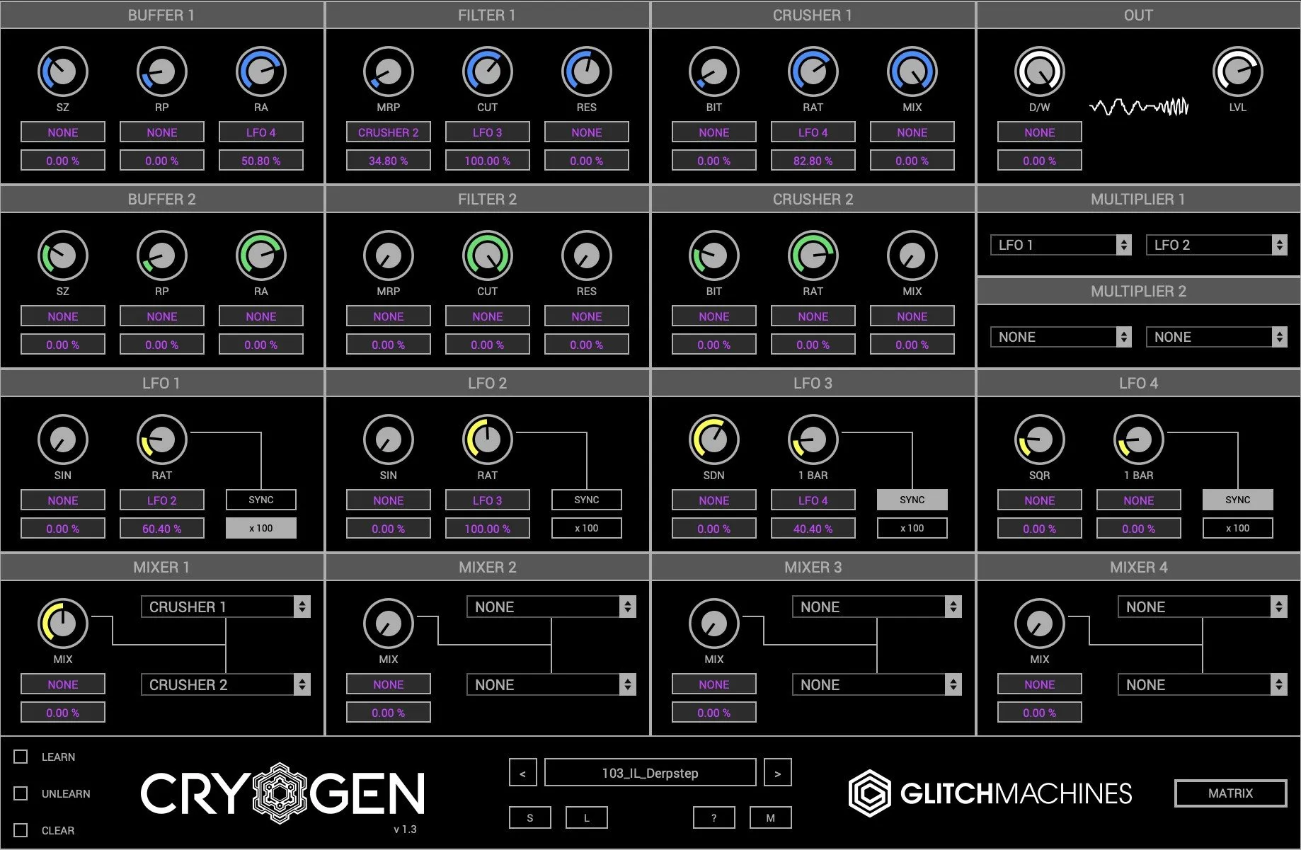 Glitchmachines Cryogen 1.6.0 模块化缓冲效果器插件破解版下载 | MacPJ - 最新Mac软件与游戏破解版资源下载