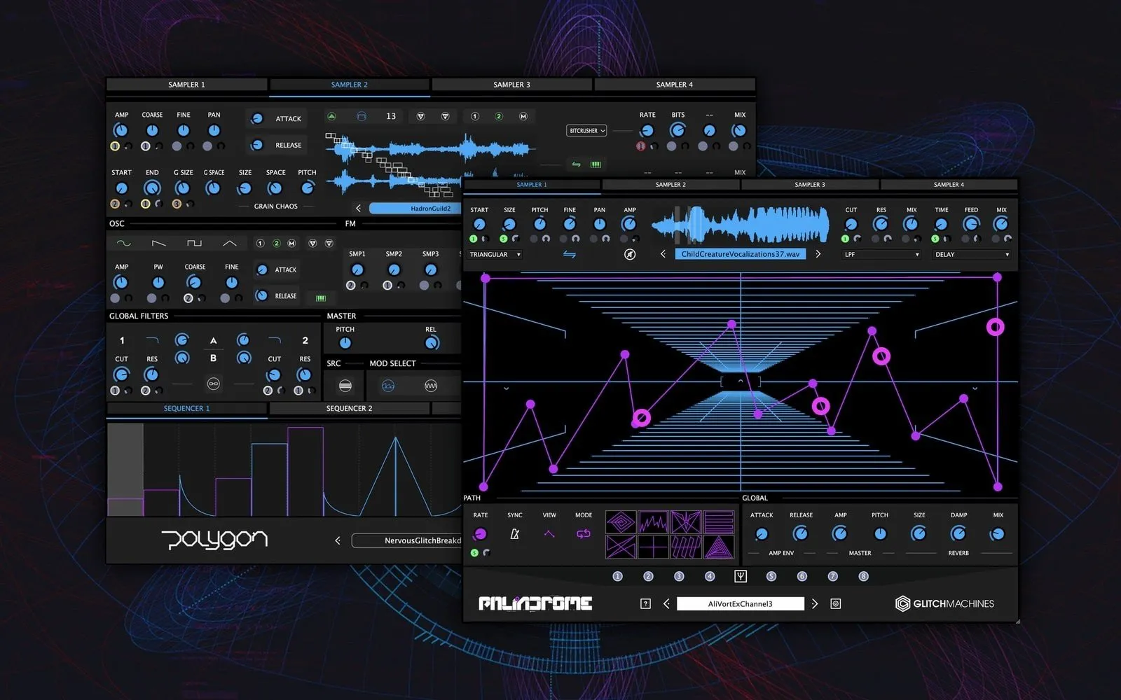 Glitchmachines Palindrome 1.4.0 粒子塑形绘图采样器插件破解版下载 | MacPJ - 最新Mac软件与游戏破解版资源下载