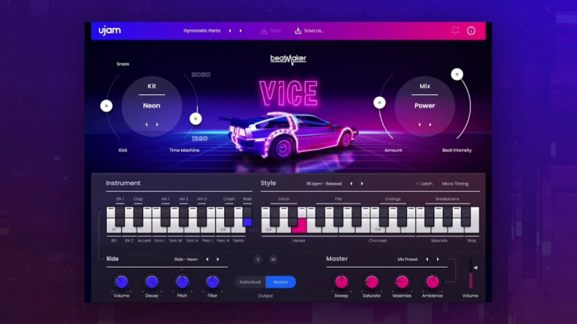 uJAM Beatmaker VICE 2.4.0 电子节拍制作插件破解版下载 | MacPJ - 最新Mac软件与游戏破解版资源下载