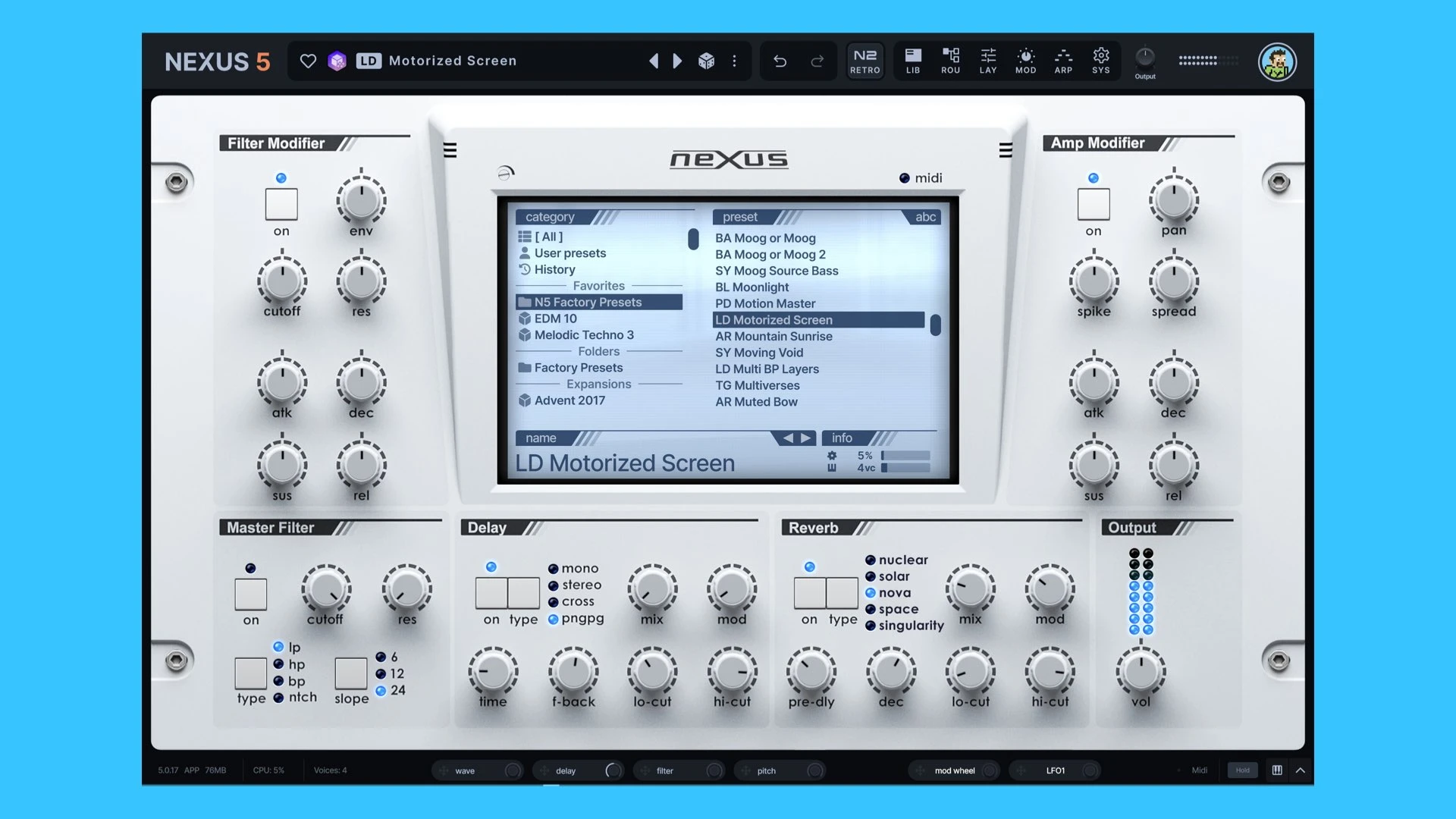 reFX Nexus 5.2.2 强大的音频插件破解版下载 | MacPJ - 最新Mac软件与游戏破解版资源下载