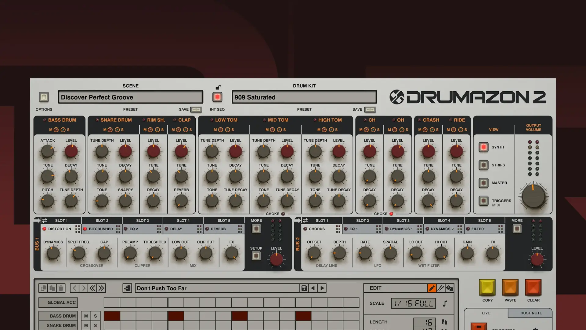 D16 Group Audio Software Drumazon 2 2.0.6 音频鼓机插件破解版下载 | MacPJ - 最新Mac软件与游戏破解版资源下载