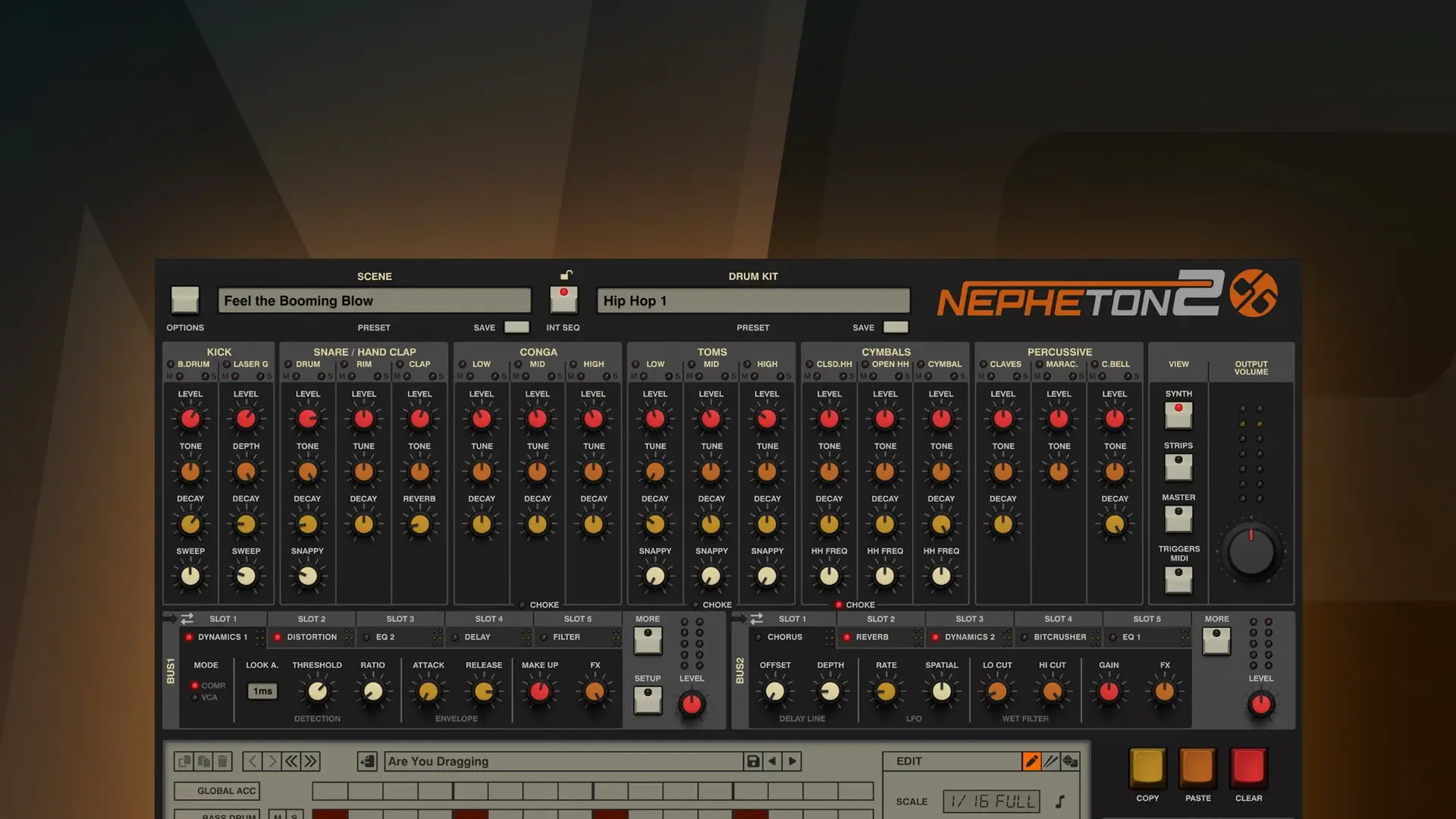 D16 Group Audio Software Nepheton 2 2.0.3 音频插件-鼓机破解版下载 | MacPJ - 最新Mac软件与游戏破解版资源下载