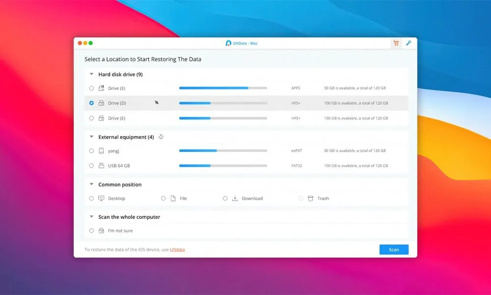 图片[1]破解版下载 | UltData 3.1.0.10 强大的数据恢复软件破解版下载 | MacPJ - 最新Mac软件与游戏破解版资源下载