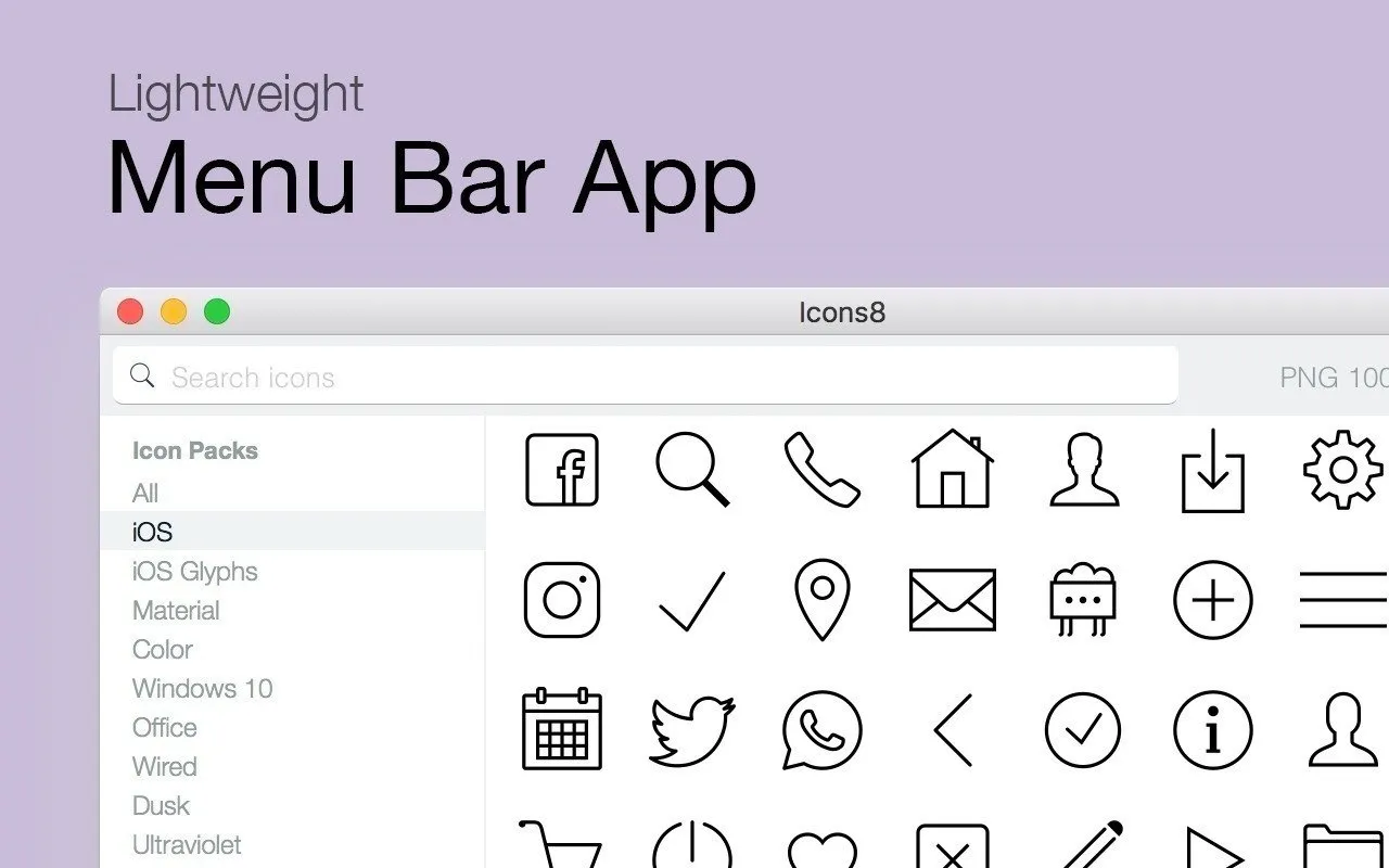 图片[1]破解版下载 | Icons8 5.7.4 图标的强大工具破解版下载 | MacPJ - 最新Mac软件与游戏破解版资源下载