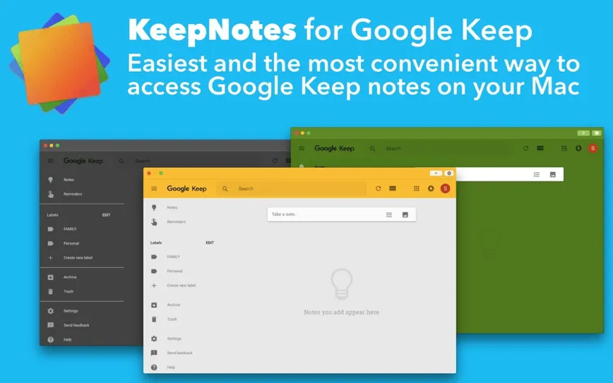 图片[1]破解版下载 | KeepNotes for Google Keep 1.8 高效的谷歌云笔记工具破解版下载 | MacPJ - 最新Mac软件与游戏破解版资源下载
