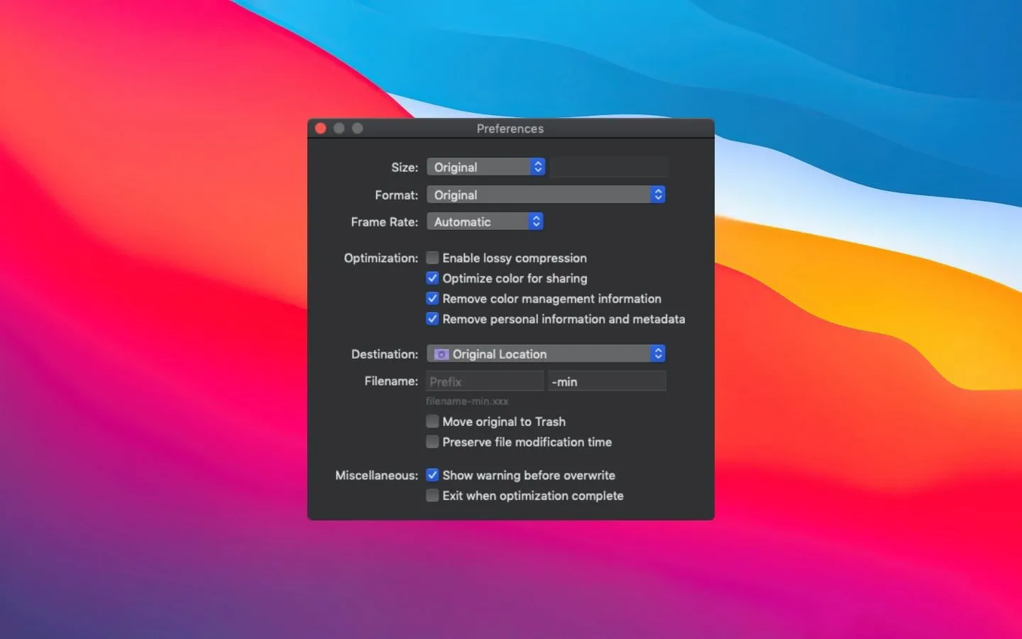 图片[1]破解版下载 | Optimage 3.5.1 高级图像压缩工具破解版下载 | MacPJ - 最新Mac软件与游戏破解版资源下载