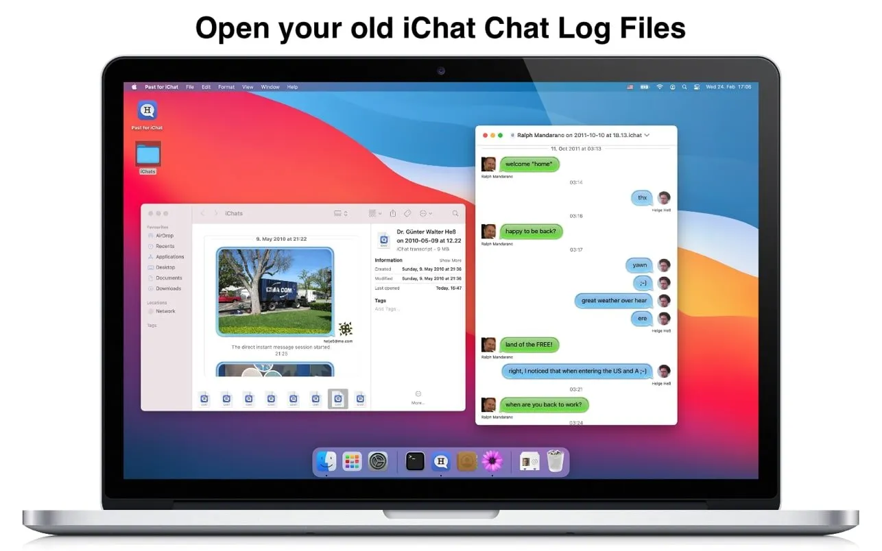 图片[1]破解版下载 | Past for iChat 1.2.6 iChat日志查看工具破解版下载 | MacPJ - 最新Mac软件与游戏破解版资源下载