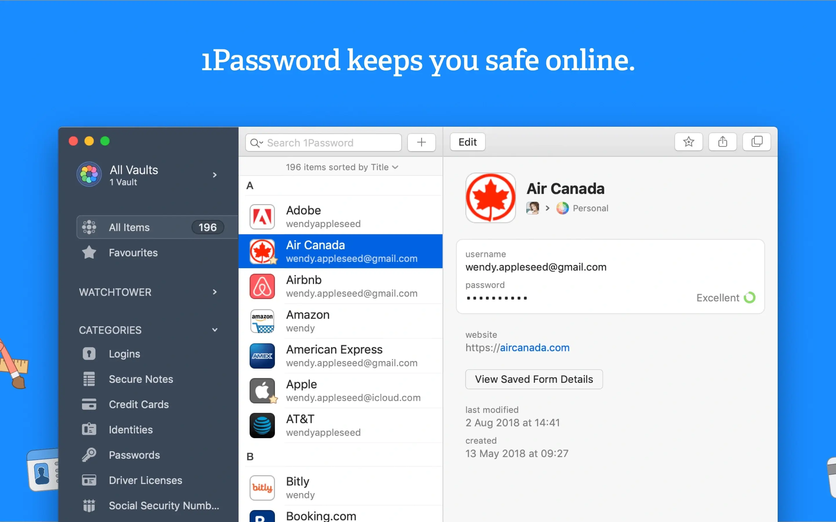 图片[1]破解版下载 | 1Password 7 7.9.4 密码管理器破解版下载 | MacPJ - 最新Mac软件与游戏破解版资源下载