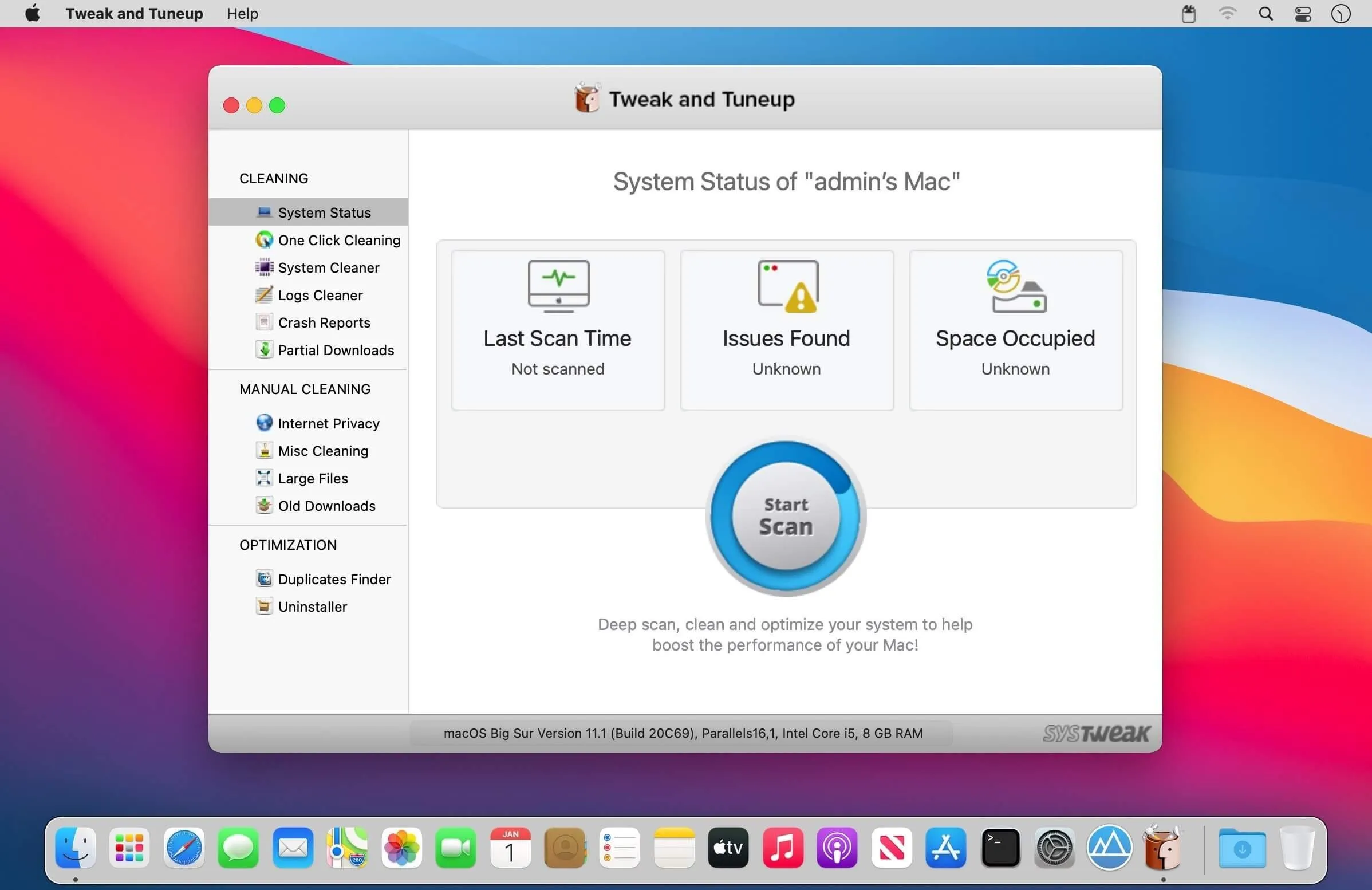 图片[1]破解版下载 | Tweak and Tuneup 4.3.0 Mac系统优化工具破解版下载 | MacPJ - 最新Mac软件与游戏破解版资源下载