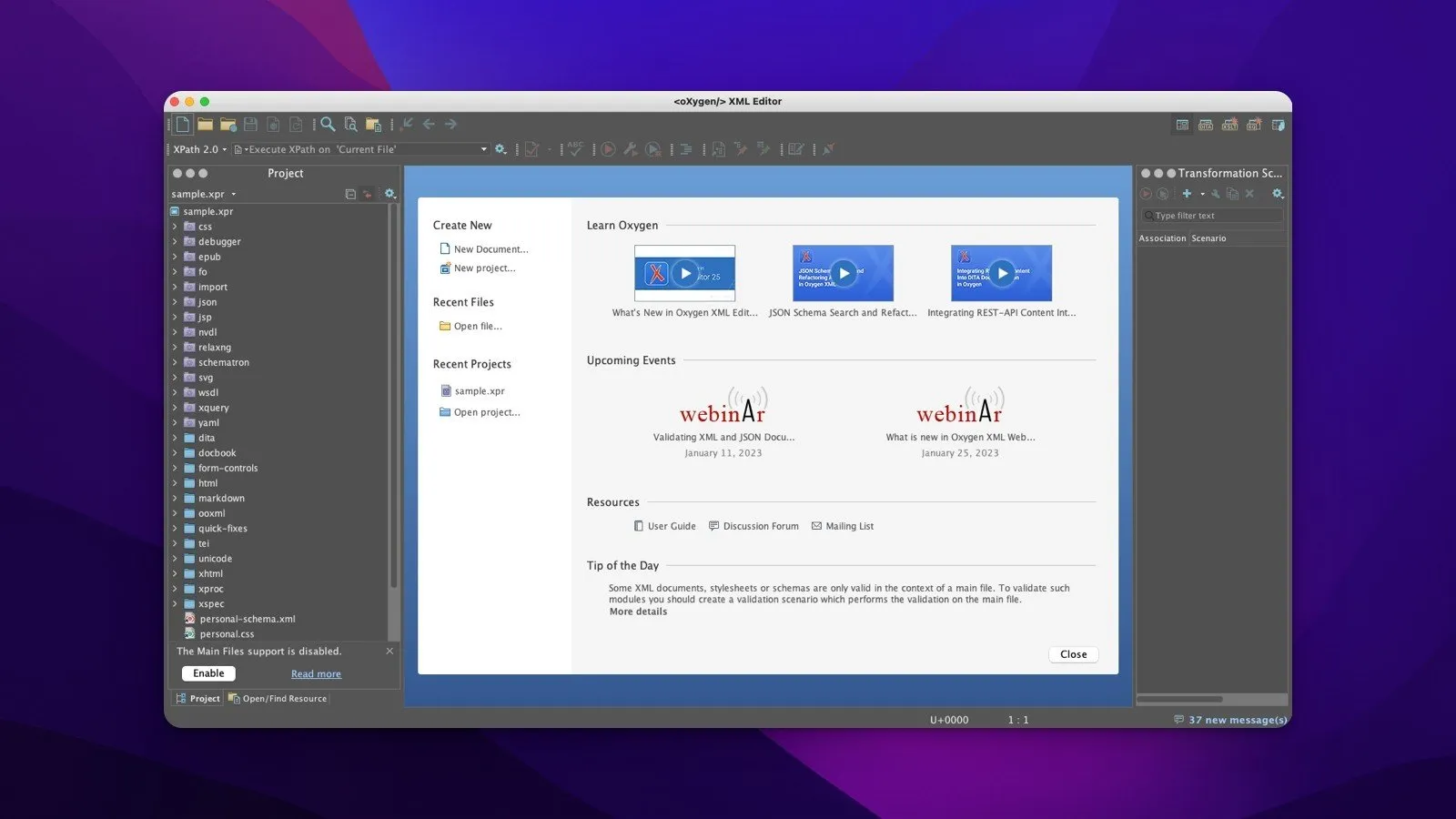 图片[1]破解版下载 | Oxygen XML Editor 25.0 基于Java的XML编辑器破解版下载 | MacPJ - 最新Mac软件与游戏破解版资源下载