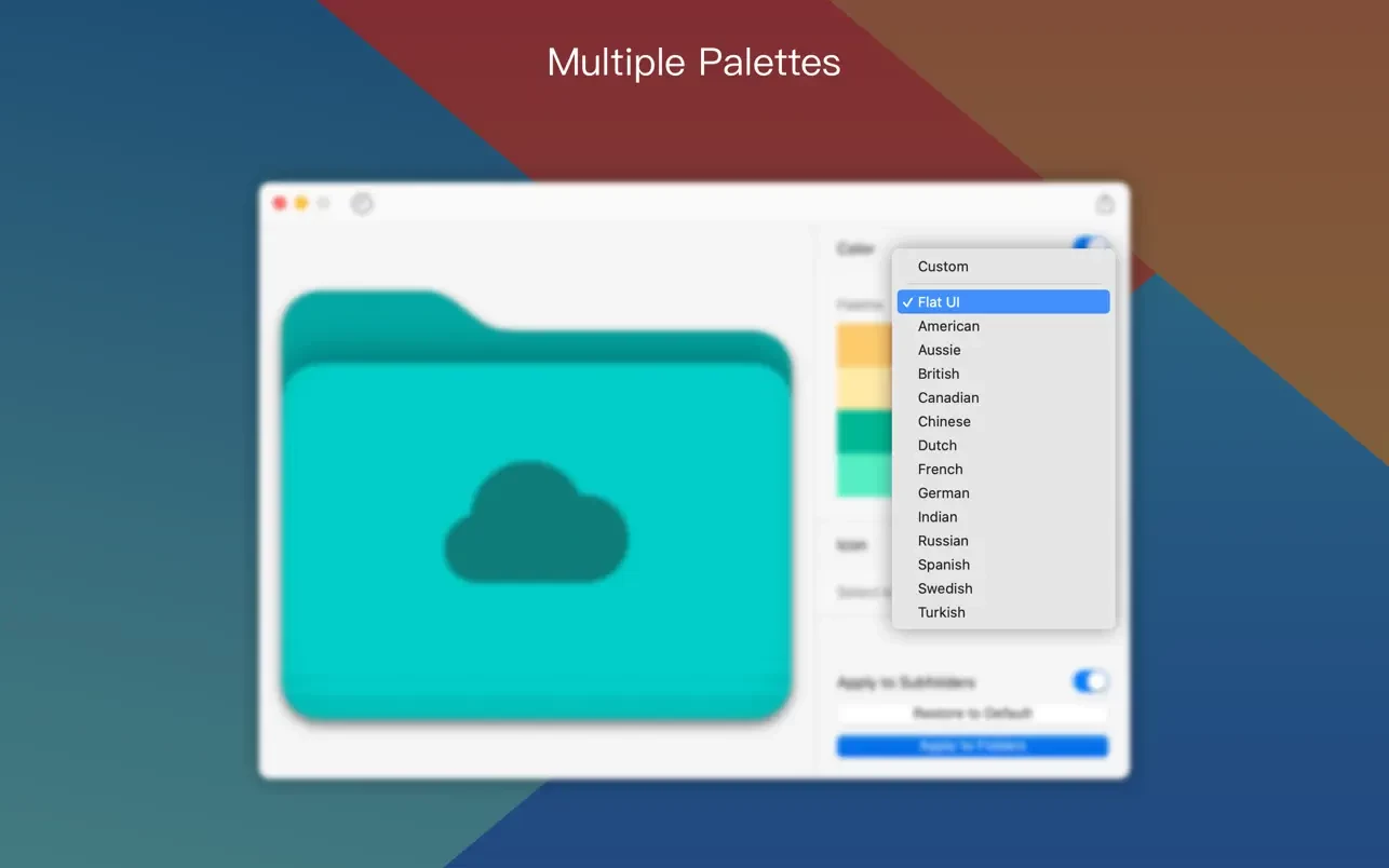 图片[1]破解版下载 | Foldor-Design Your Folder Icon 1.3.1 图标修改工具破解版下载 | MacPJ - 最新Mac软件与游戏破解版资源下载
