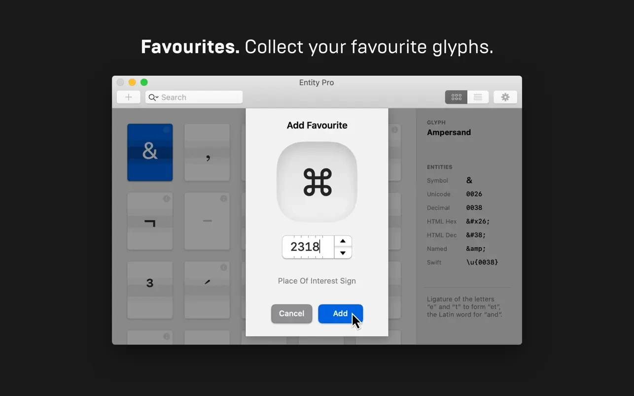 图片[1]破解版下载 | Entity Pro 1.5 Unicode和Emoji管理工具破解版下载 | MacPJ - 最新Mac软件与游戏破解版资源下载