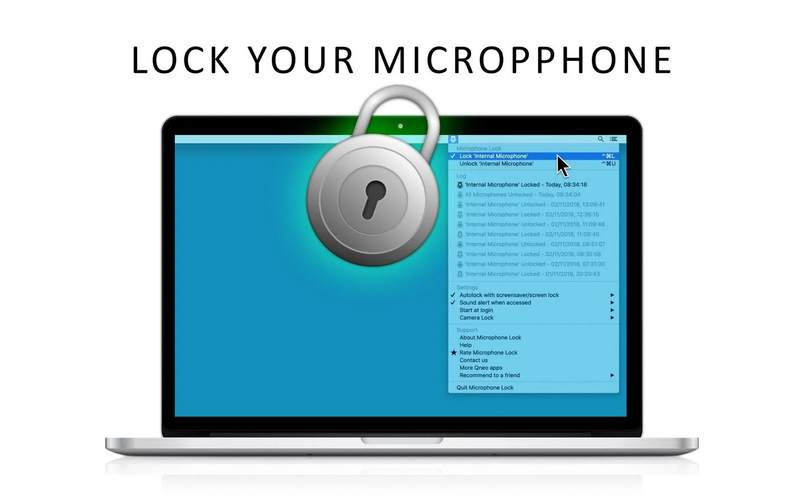 图片[1]破解版下载 | Microphone Lock 1.4 Mac关闭麦克风工具破解版下载 | MacPJ - 最新Mac软件与游戏破解版资源下载