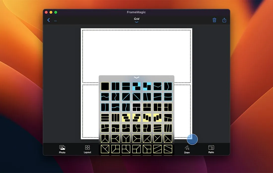 图片[1]破解版下载 | FrameMagic: Collage Maker Pro 3.8.1 照片拼贴工具破解版下载 | MacPJ - 最新Mac软件与游戏破解版资源下载