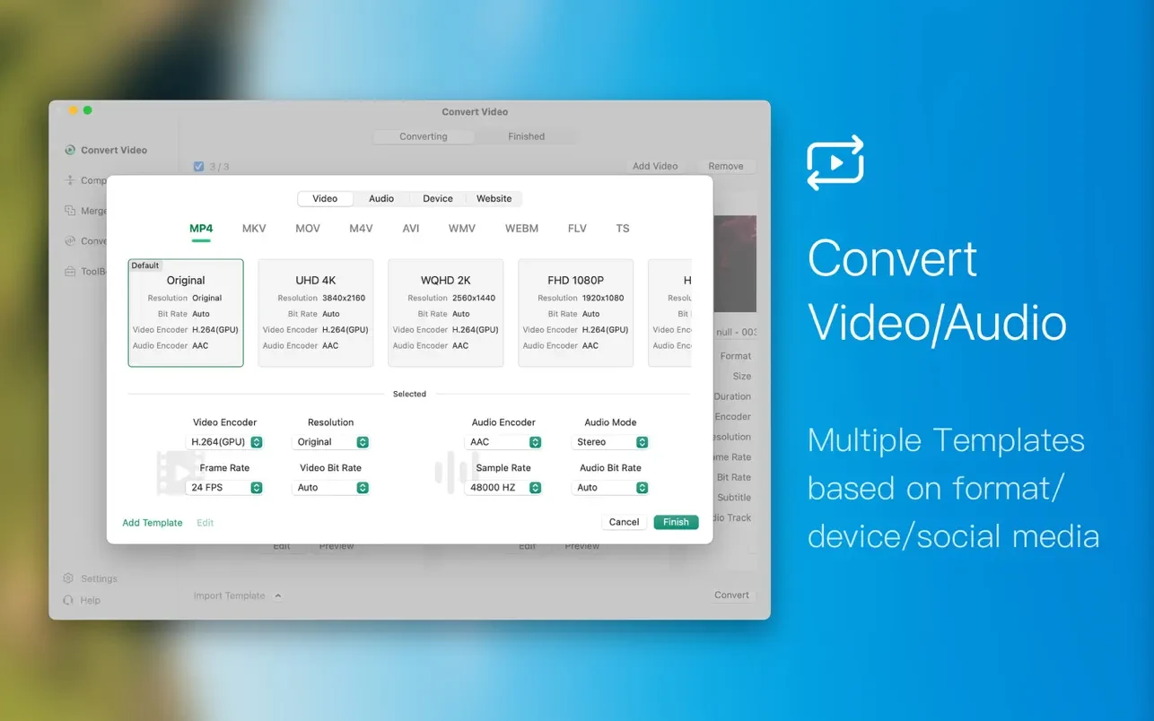 图片[1]破解版下载 | Video Converter X 1.3.1 多媒体格式转换破解版下载 | MacPJ - 最新Mac软件与游戏破解版资源下载