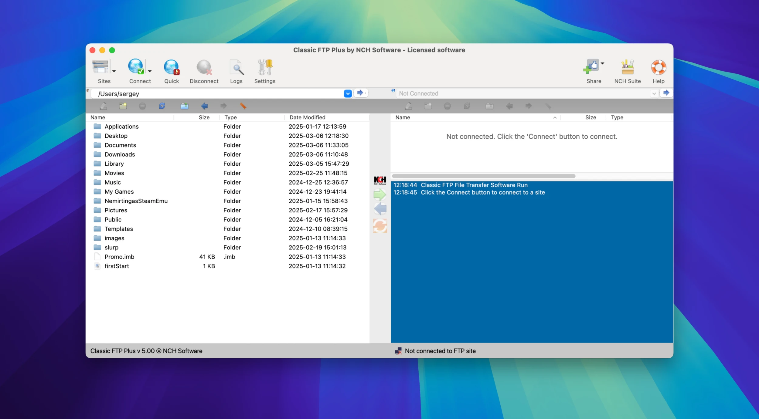 图片[1]破解版下载 | Classic FTP Software 5.0.0 好用的FTP工具破解版下载 | MacPJ - 最新Mac软件与游戏破解版资源下载