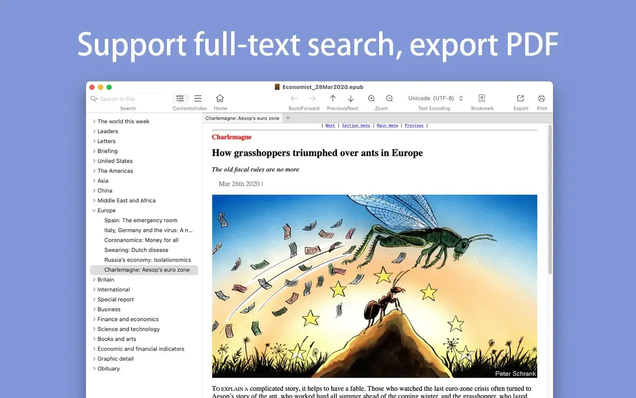 图片[1]破解版下载 | EPUB Reader Plus 2.8.5 电子书阅读器破解版下载 | MacPJ - 最新Mac软件与游戏破解版资源下载
