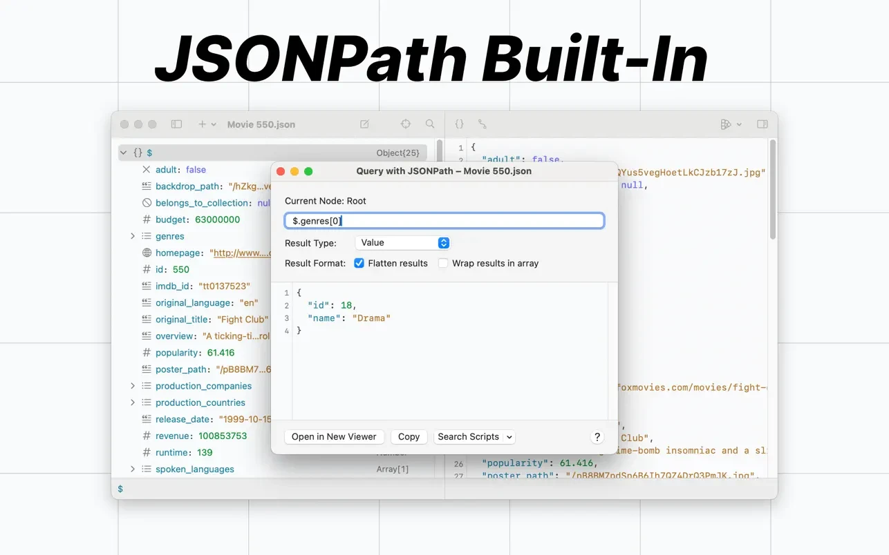 图片[1]破解版下载 | OK JSON Viewer & Formatter 2.9.1 高效数据格式化工具破解版下载 | MacPJ - 最新Mac软件与游戏破解版资源下载