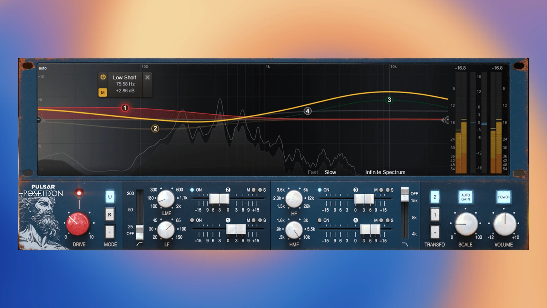 Pulsar Audio Pulsar Poseidon 1.1.4 顶级可视化EQ效果器破解版下载 | MacPJ - 最新Mac软件与游戏破解版资源下载